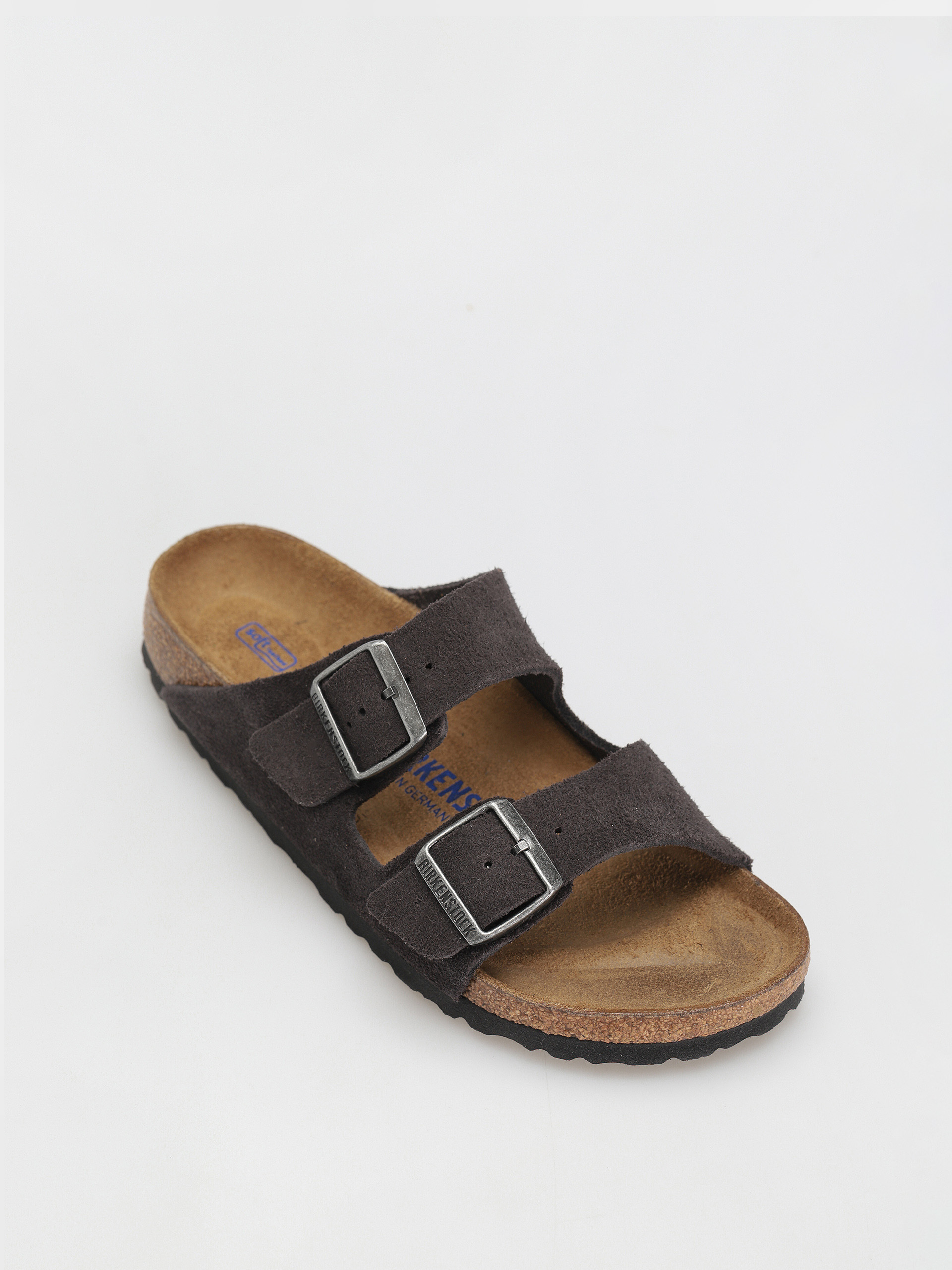 Birkenstock Arizona Suede Narrow Flip-flops Wmn (velvet grey)