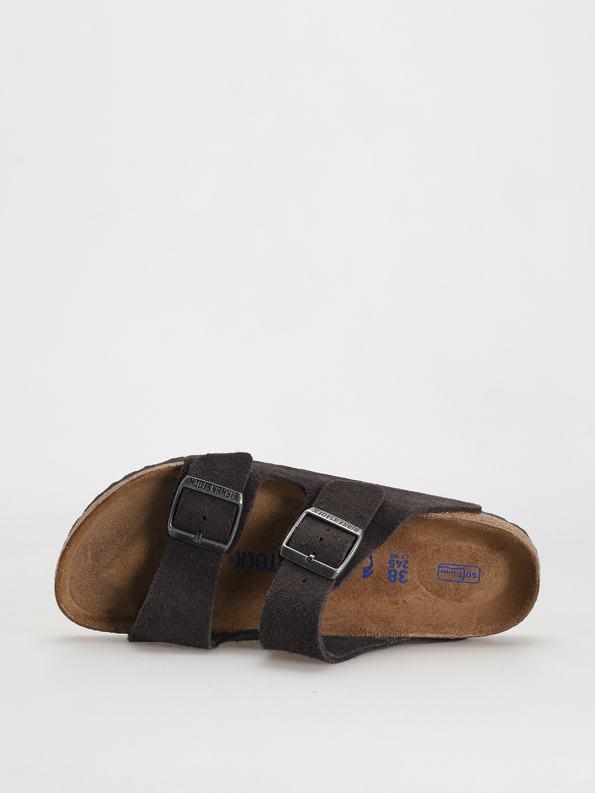 Birkenstock Arizona Suede Narrow Flip-flops Wmn (velvet grey)