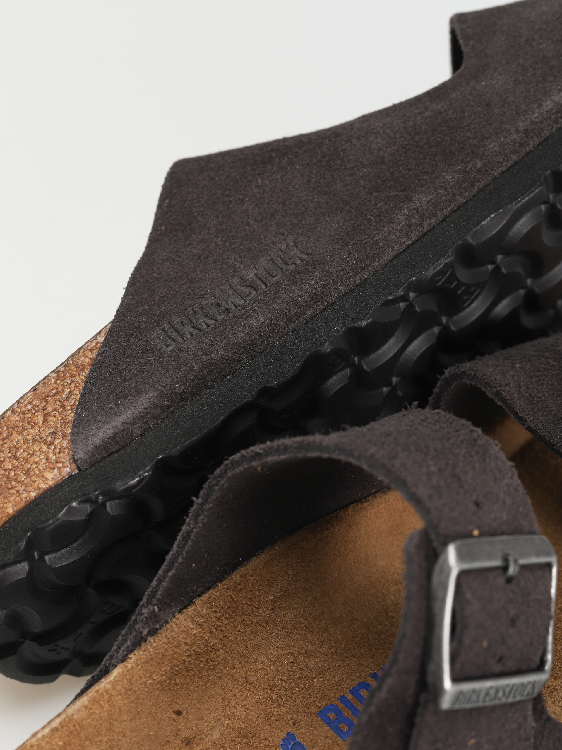 Birkenstock Arizona Suede Narrow Flip-flops Wmn (velvet grey)