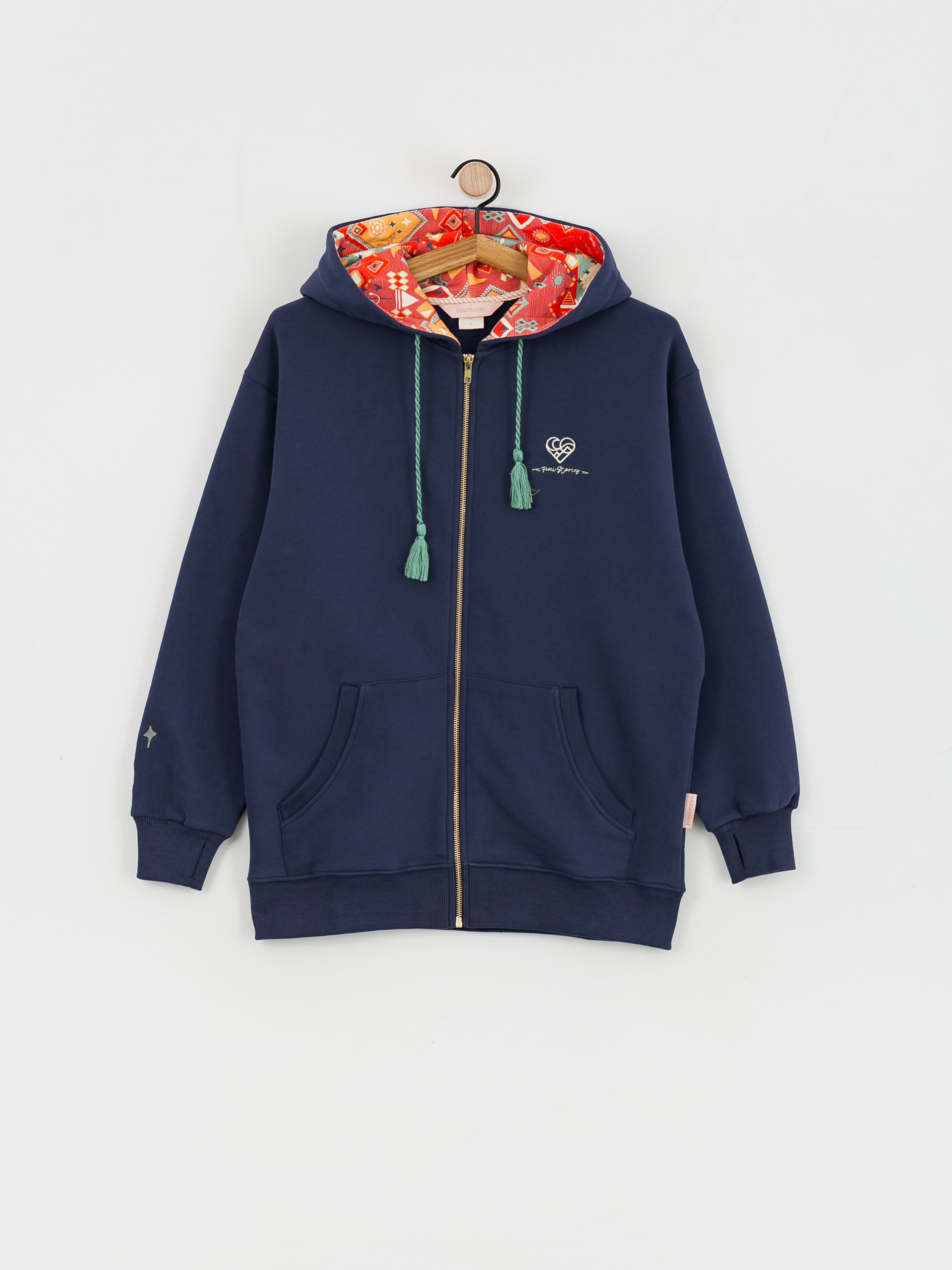 Femi Stories Hola HD Hoodie Wmn (nblu)