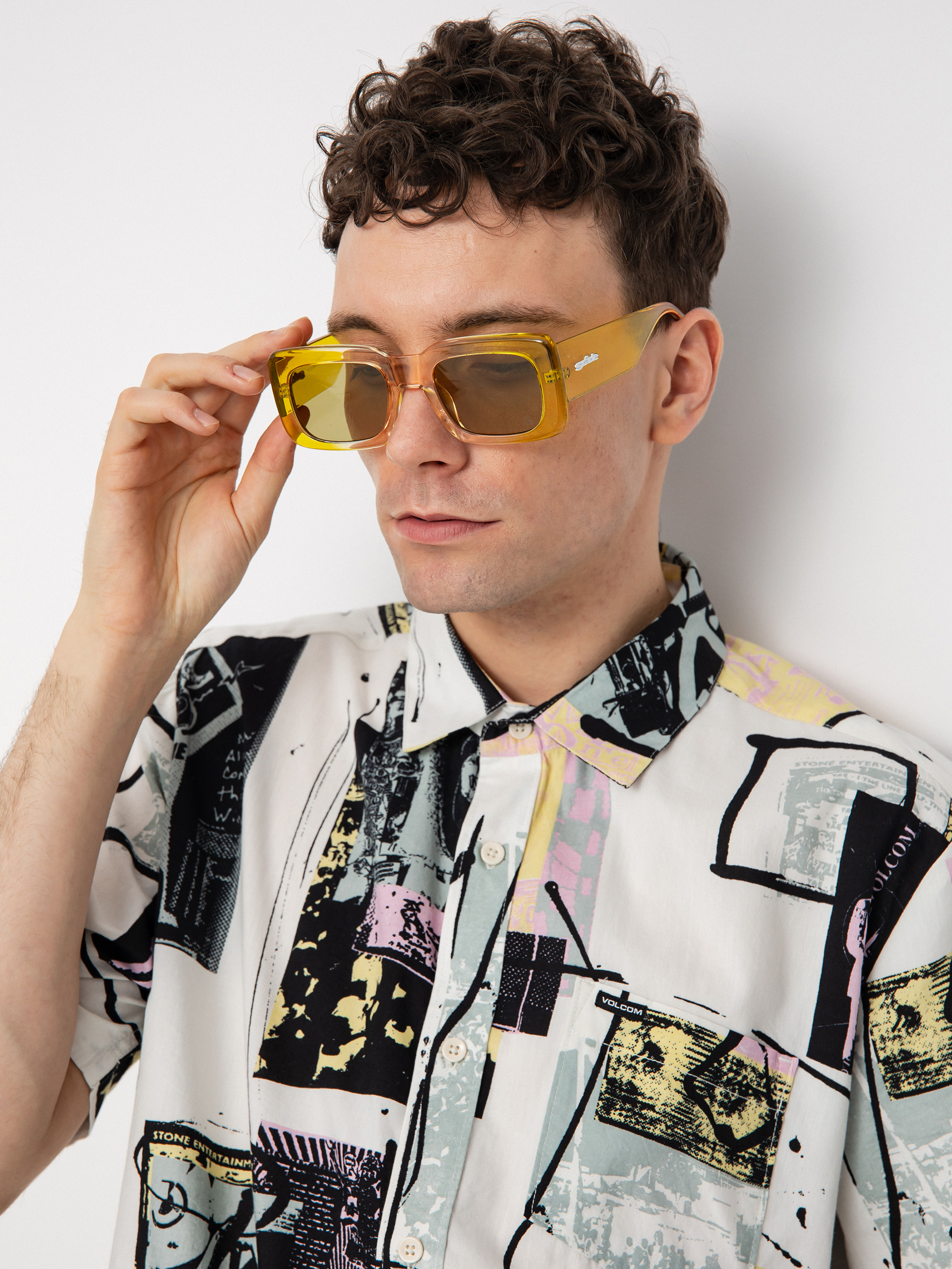 Volcom V Ent Lp Shirt (whitecap grey)