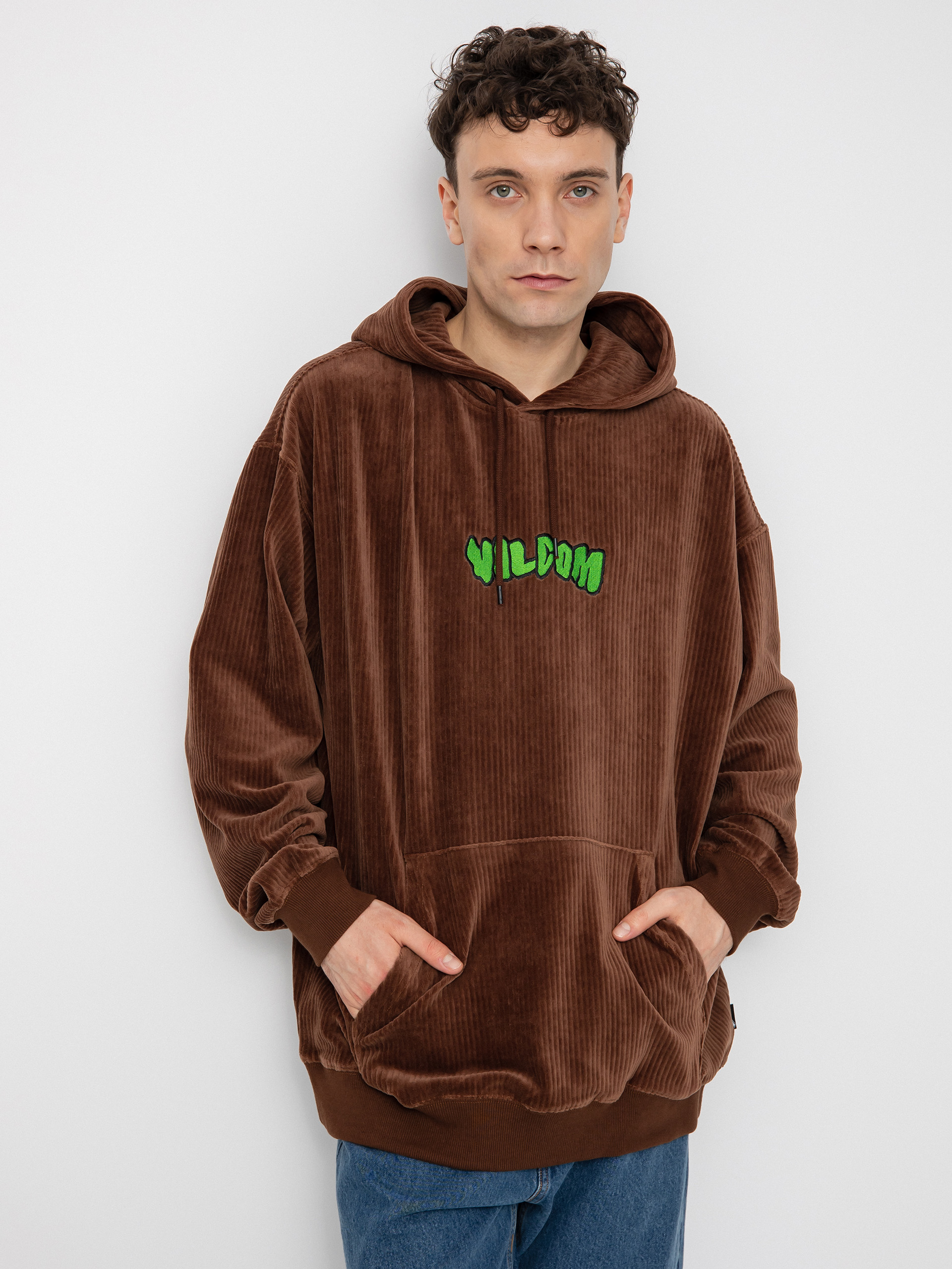 Volcom Distone HD Hoodie (burro brown)