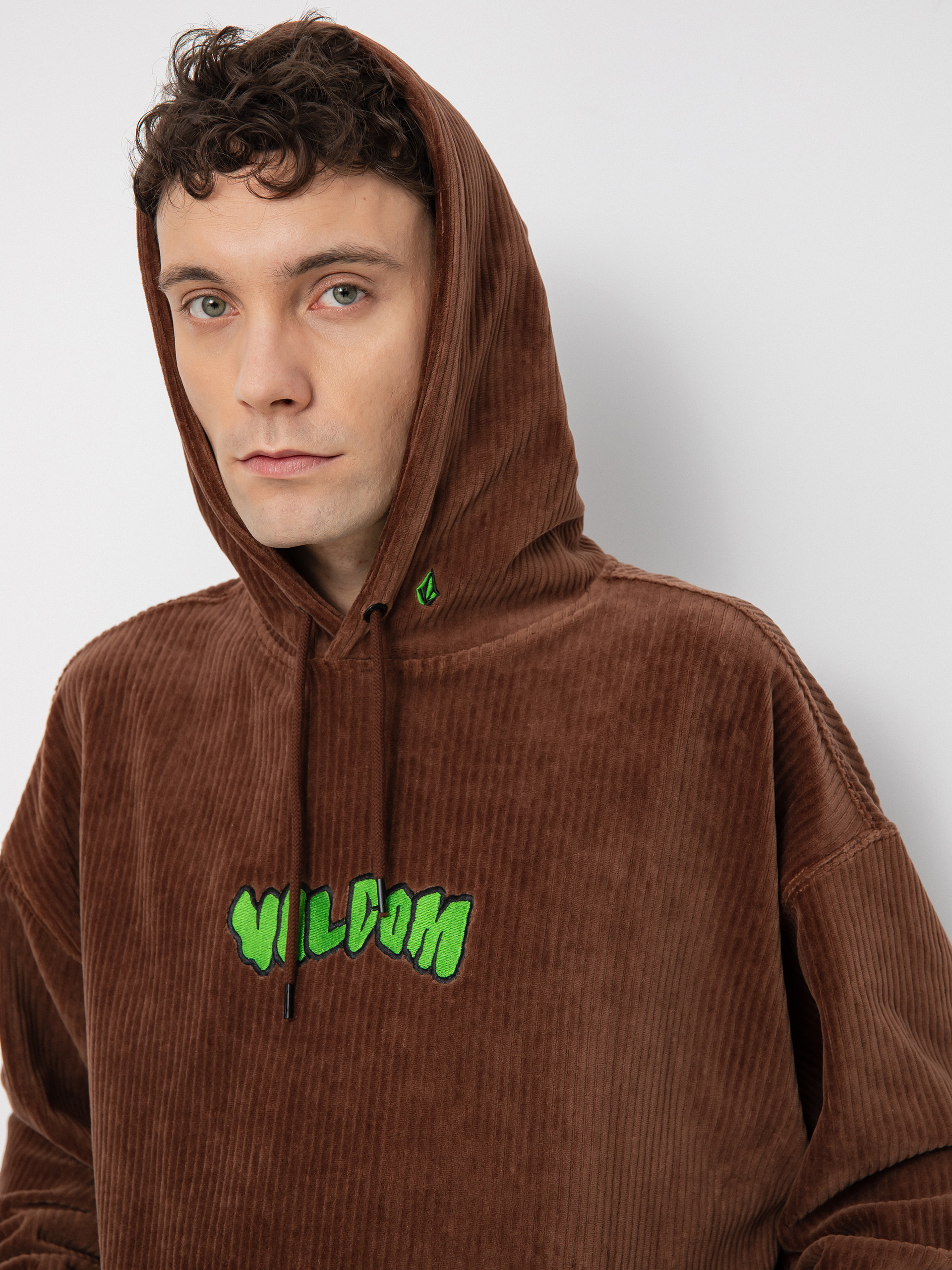 Volcom Distone HD Hoodie (burro brown)