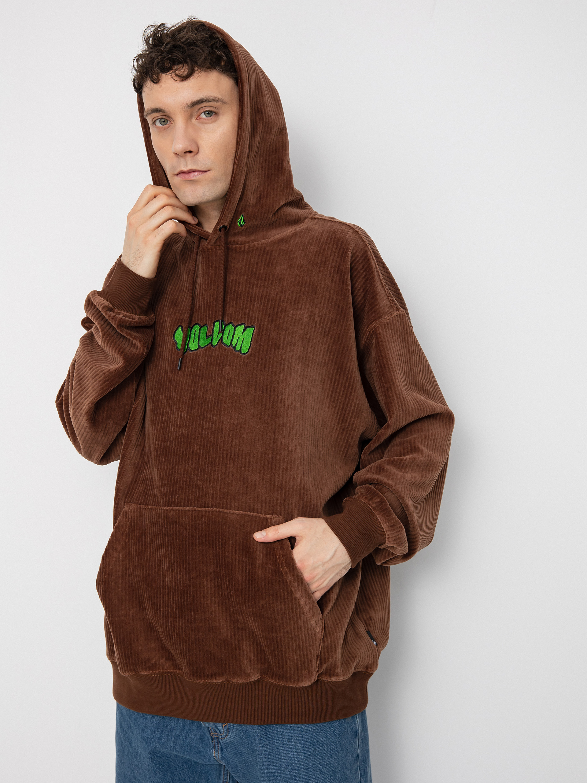 Volcom Distone HD Hoodie (burro brown)