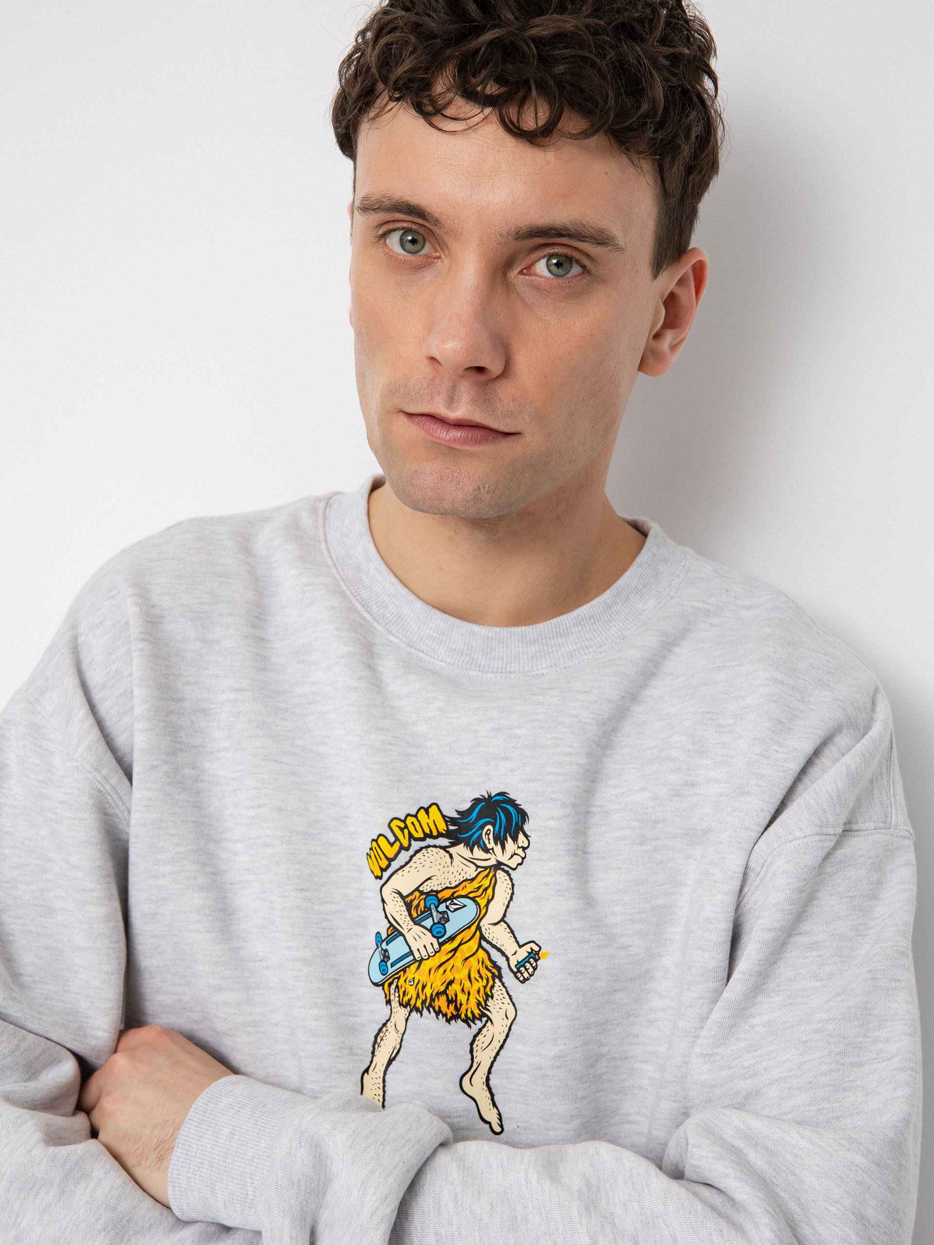 Volcom Fa Todd Bratrud Sweatshirt (heather grey)