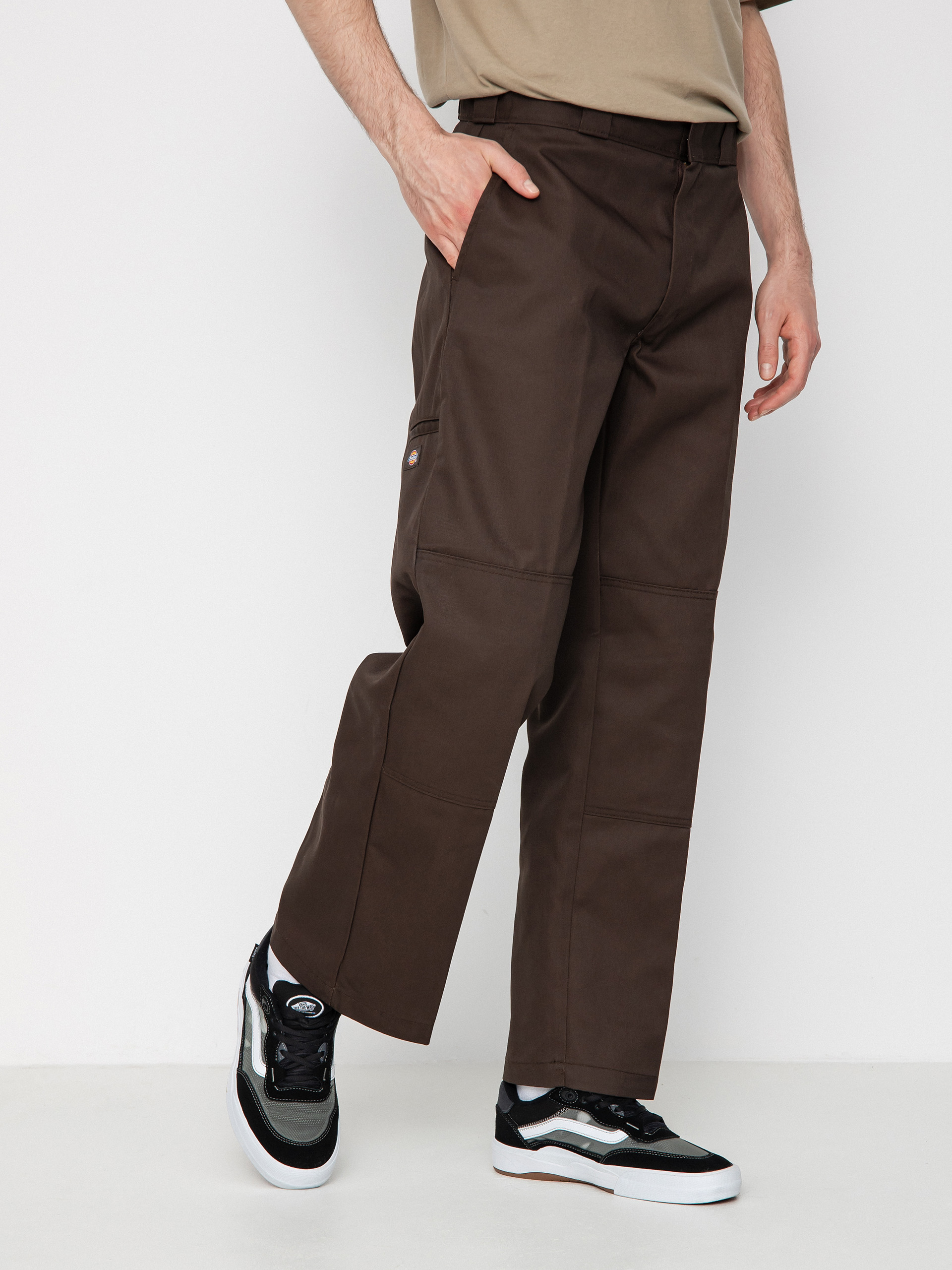 Dickies Double Knee Pants (dark brown)