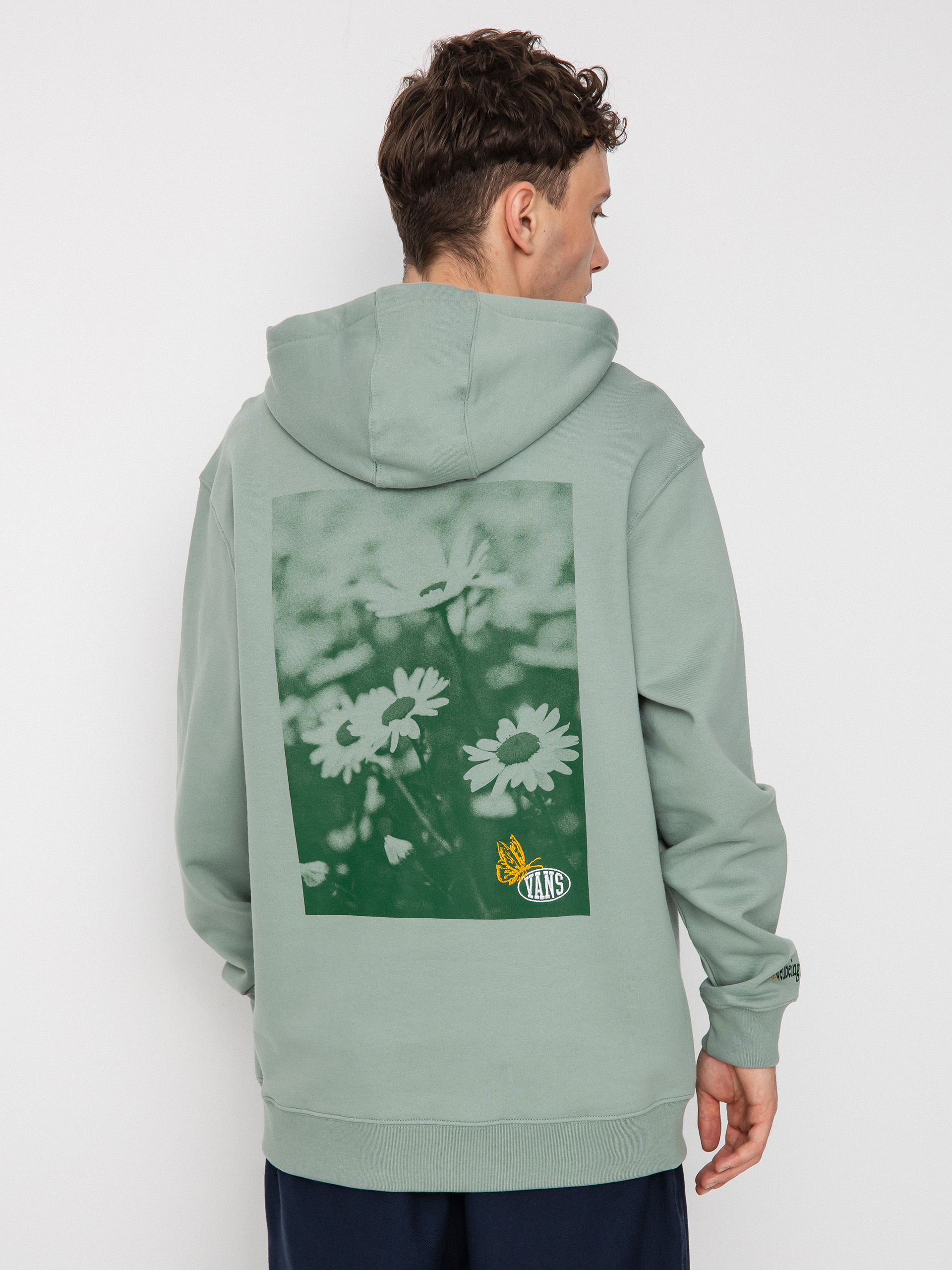 Vans Daisy Photo HD Hoodie (chinois green)