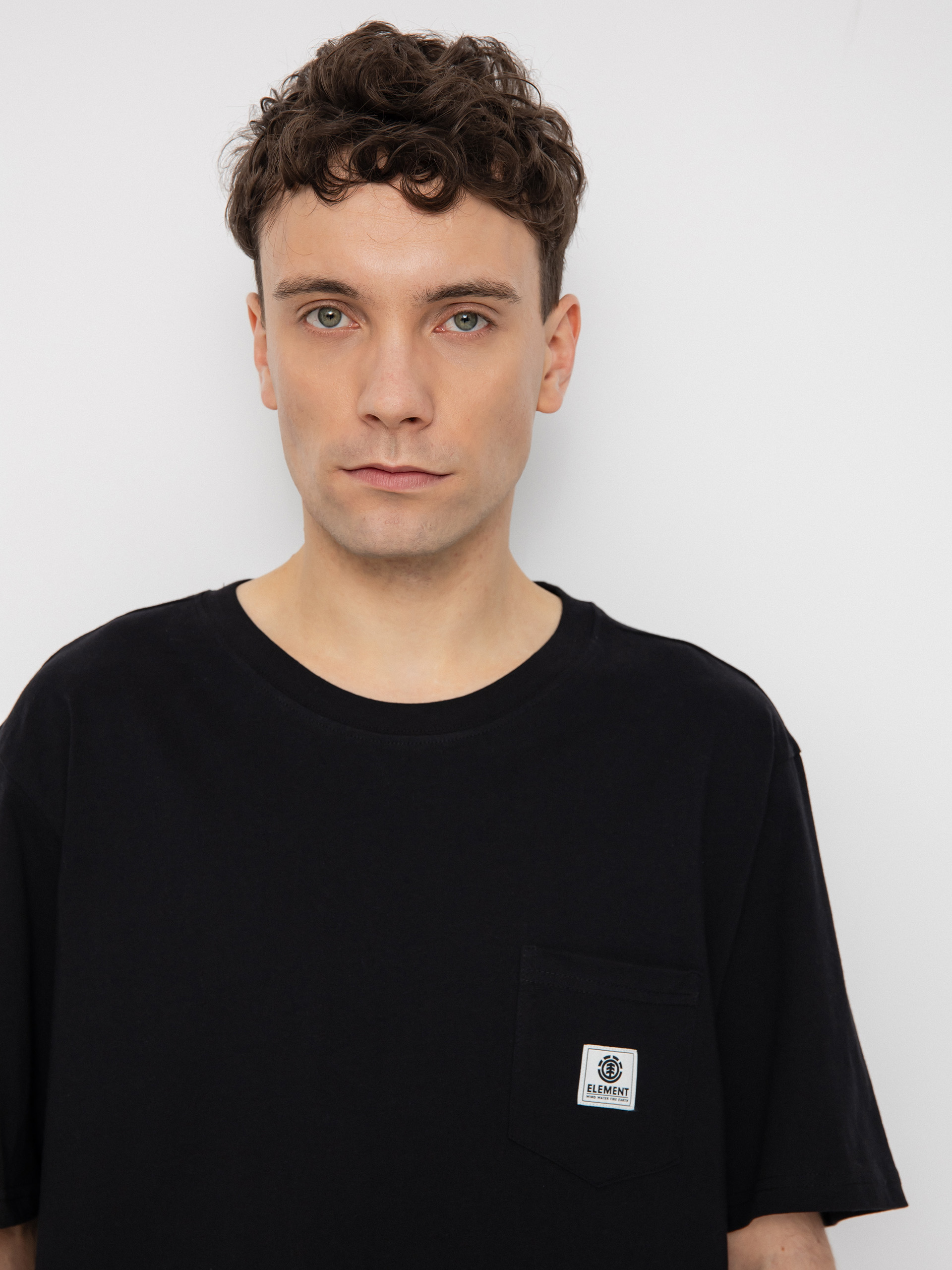 Element Basic Pocket Label T-Shirt (flint black)