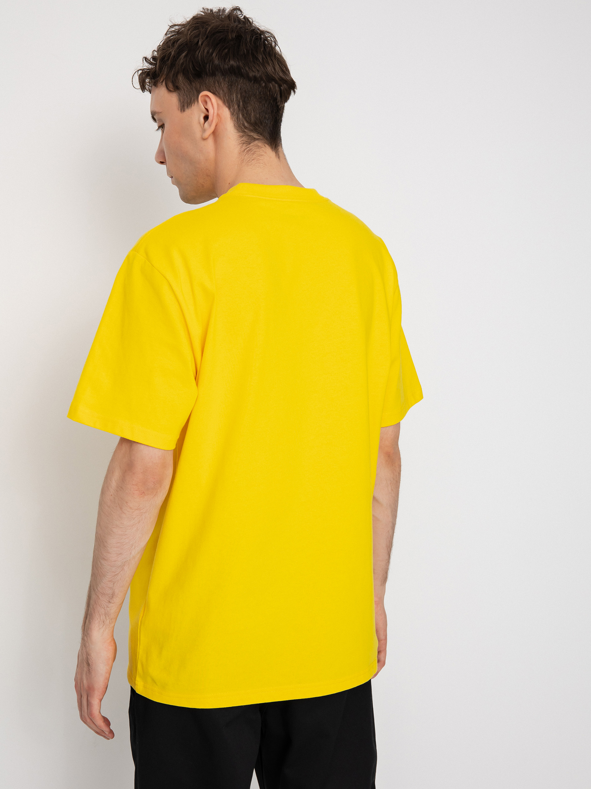 Carhartt WIP University Script T-Shirt (buttercup/black)