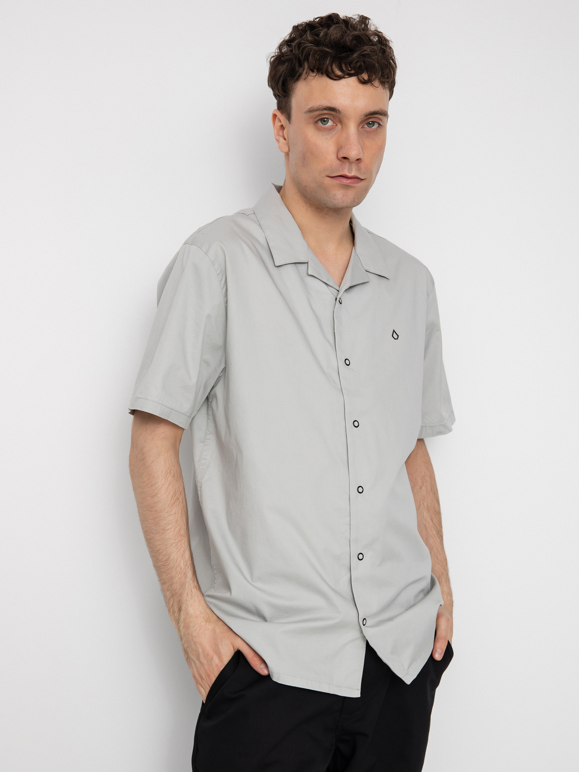 Volcom Skate Vitals Axel Shirt (tower grey)