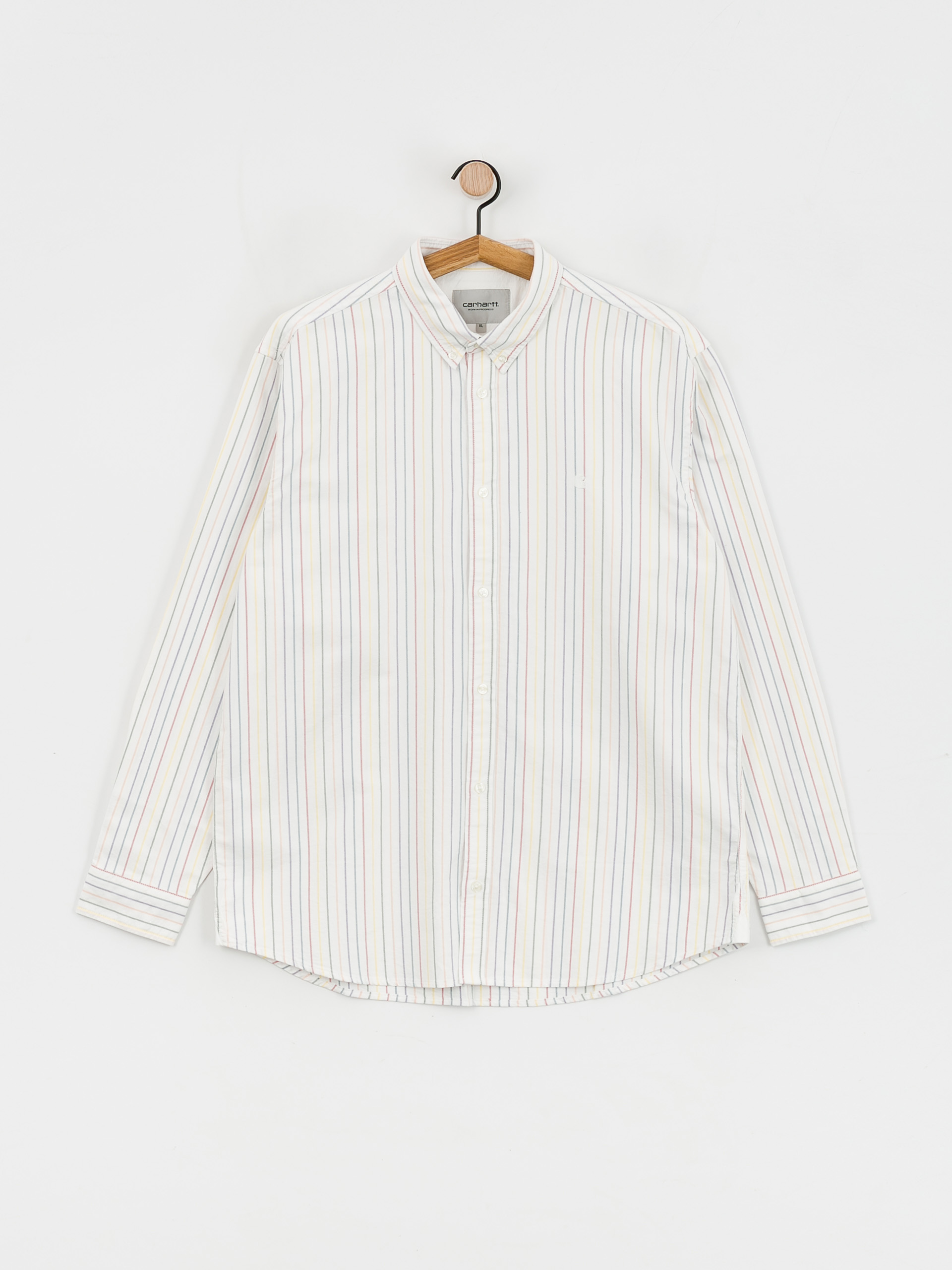 Carhartt WIP Dabney Shirt (dabney stripe multicolor/white)