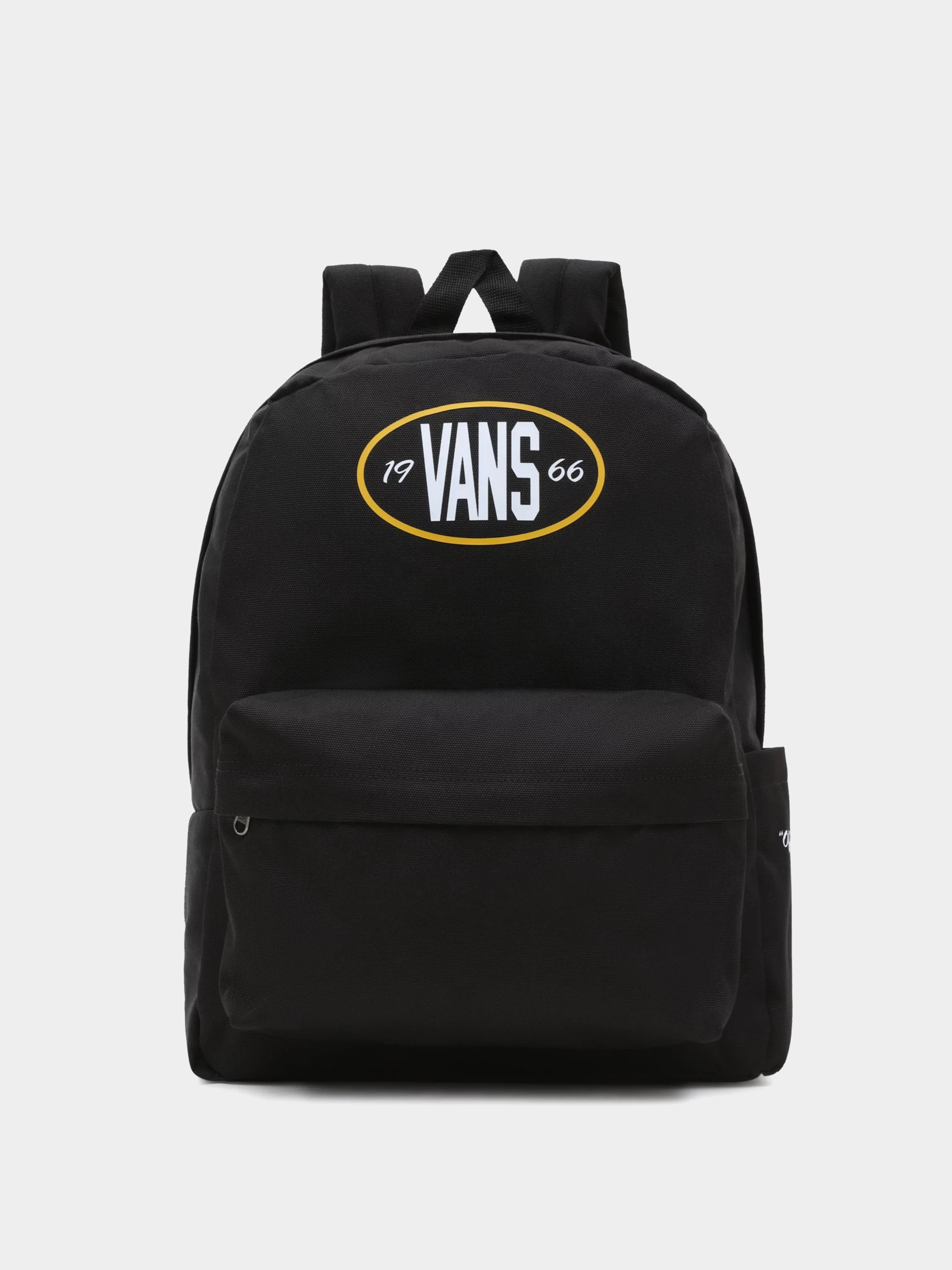 Vans Old Skool IIII Rucksack Schwarz (black/old gold)
