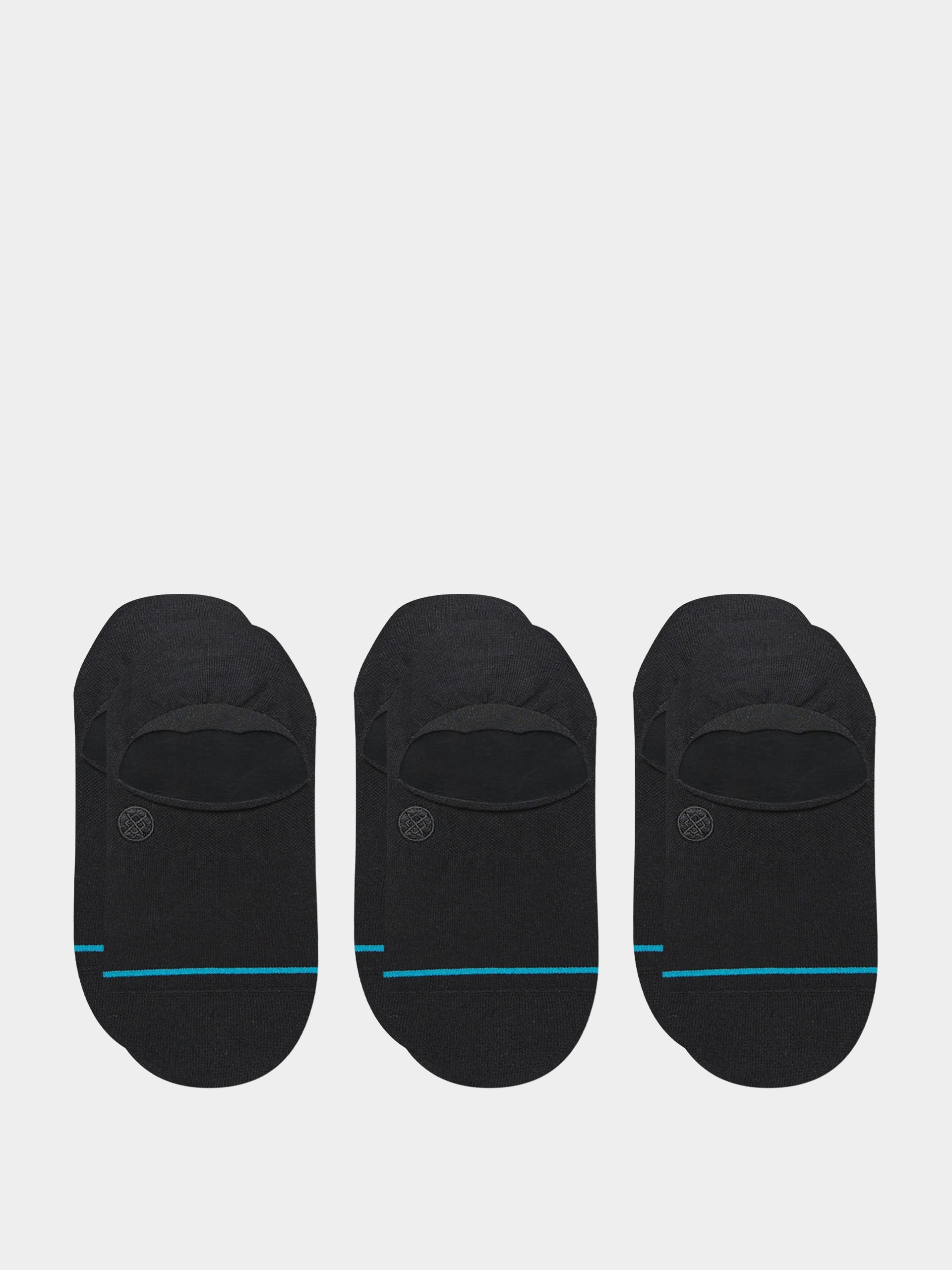 Stance Icon No Show 3 Pack Socks (black)