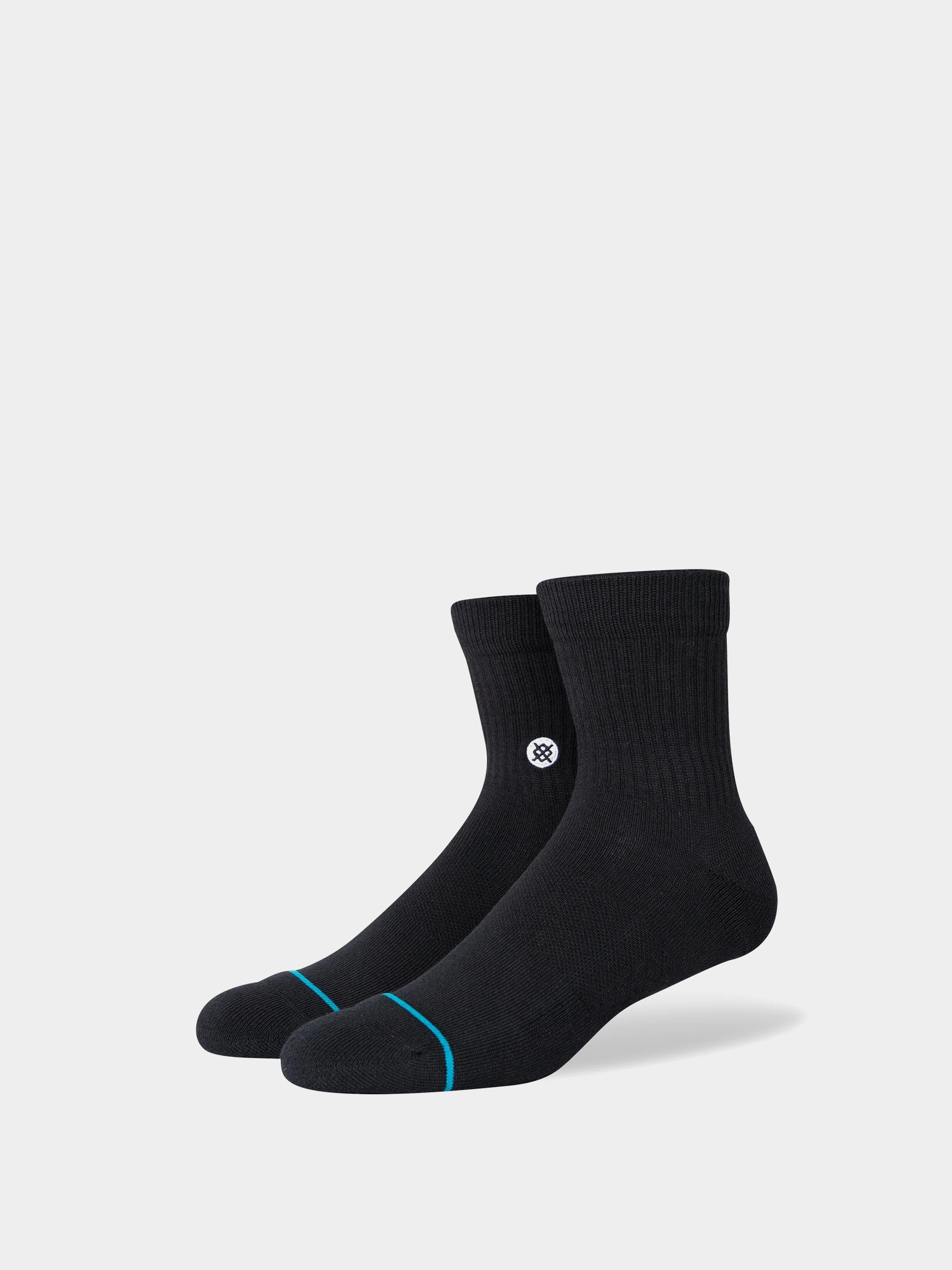 Stance Icon Quarter 3 Pack Socken (black)