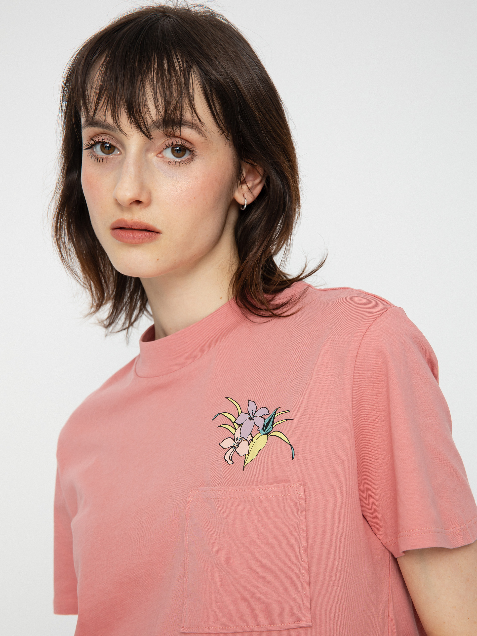 Volcom Pocket Dial T-Shirt Wmn (desert pink)