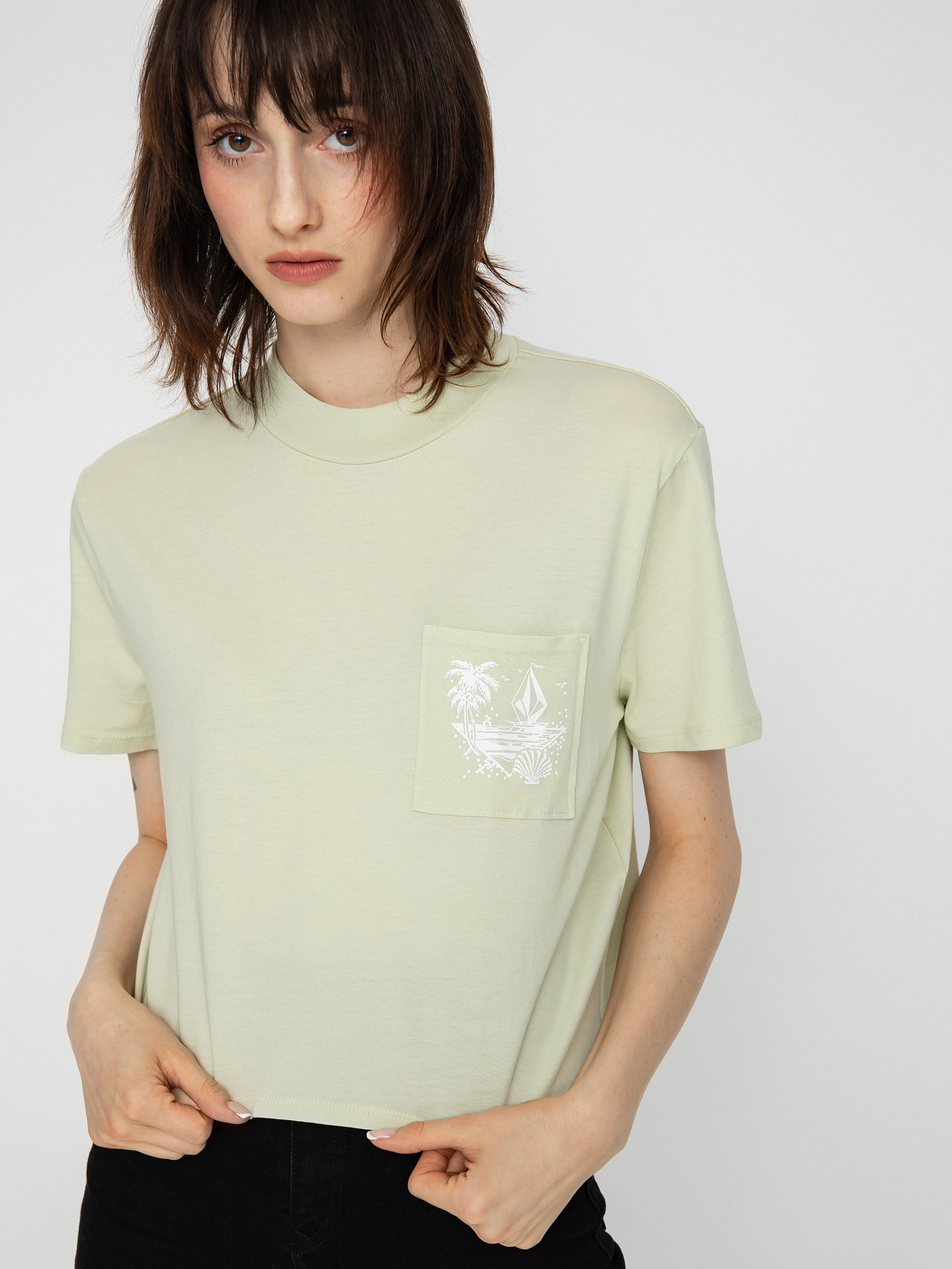 Volcom Pocket Dial T-shirt Wmn (sage)