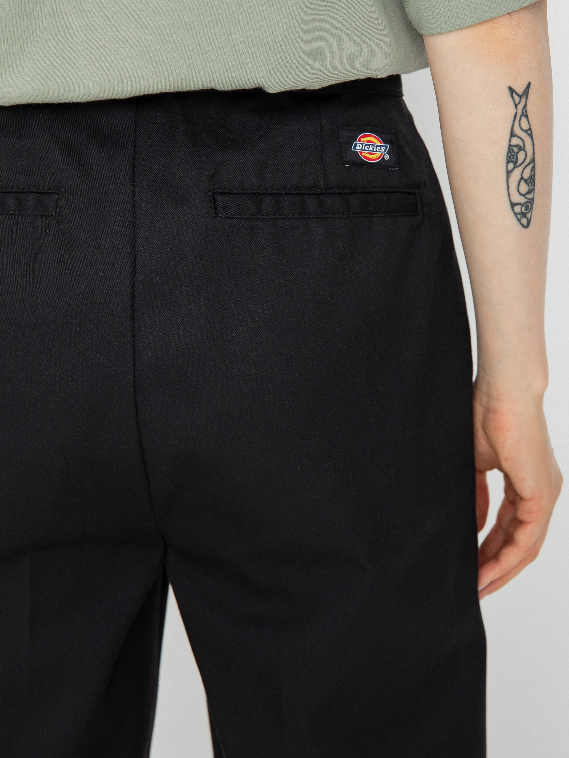Dickies Phoenix Split Hem Long Pants Wmn (black)