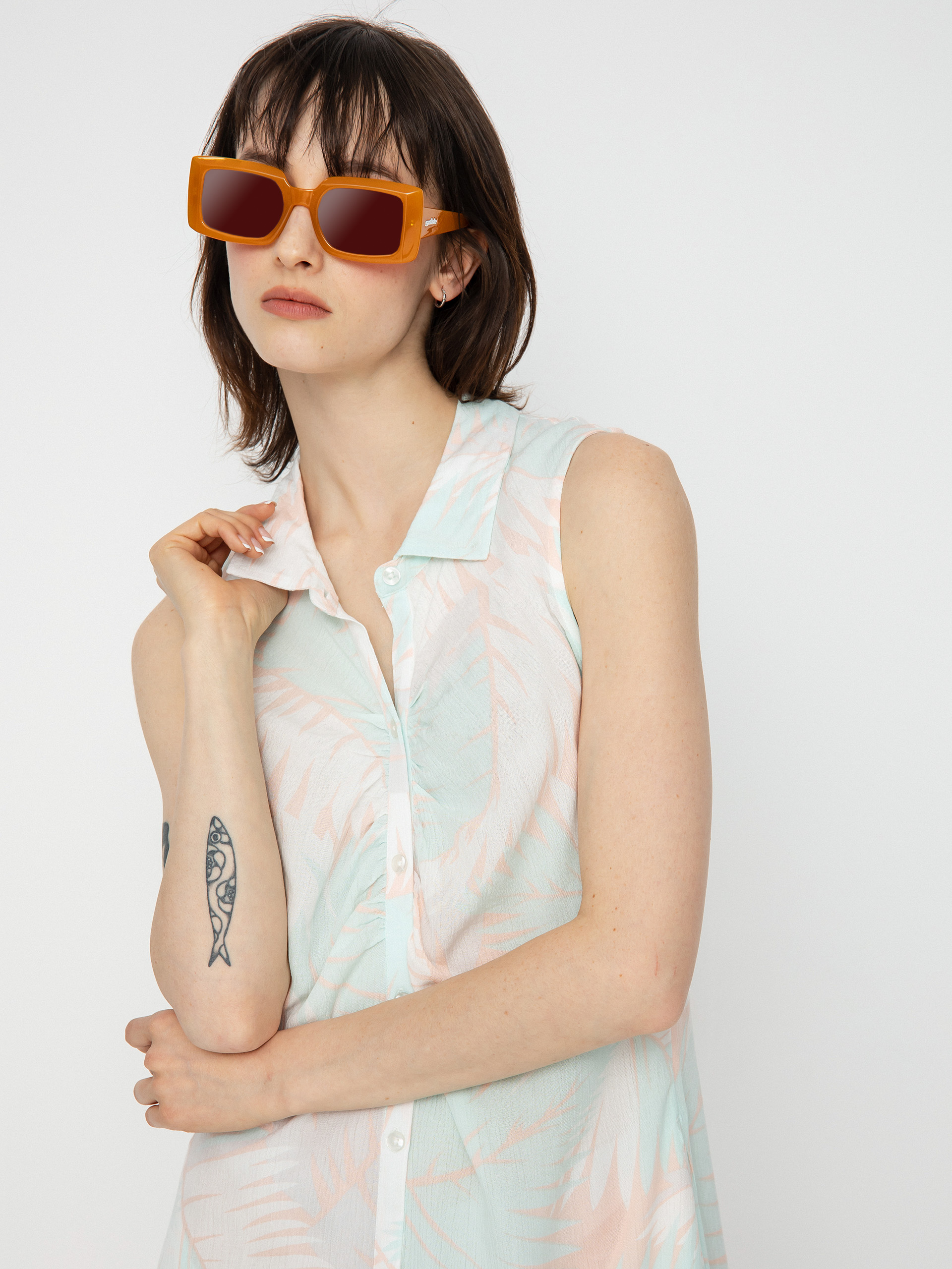 Volcom Palmy Nites Kleid Wmn (melon)