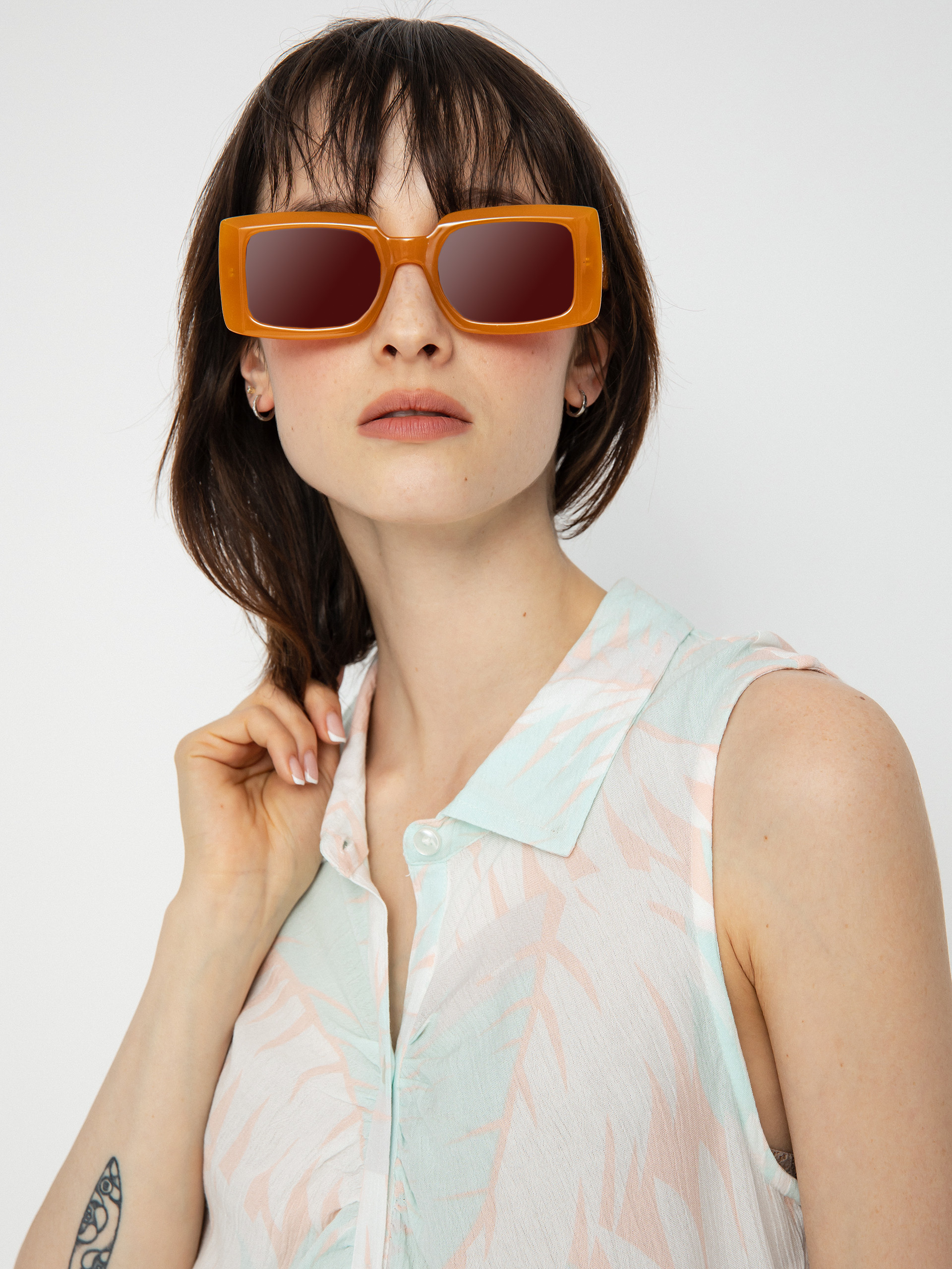 Volcom Palmy Nites Dress Wmn (melon)