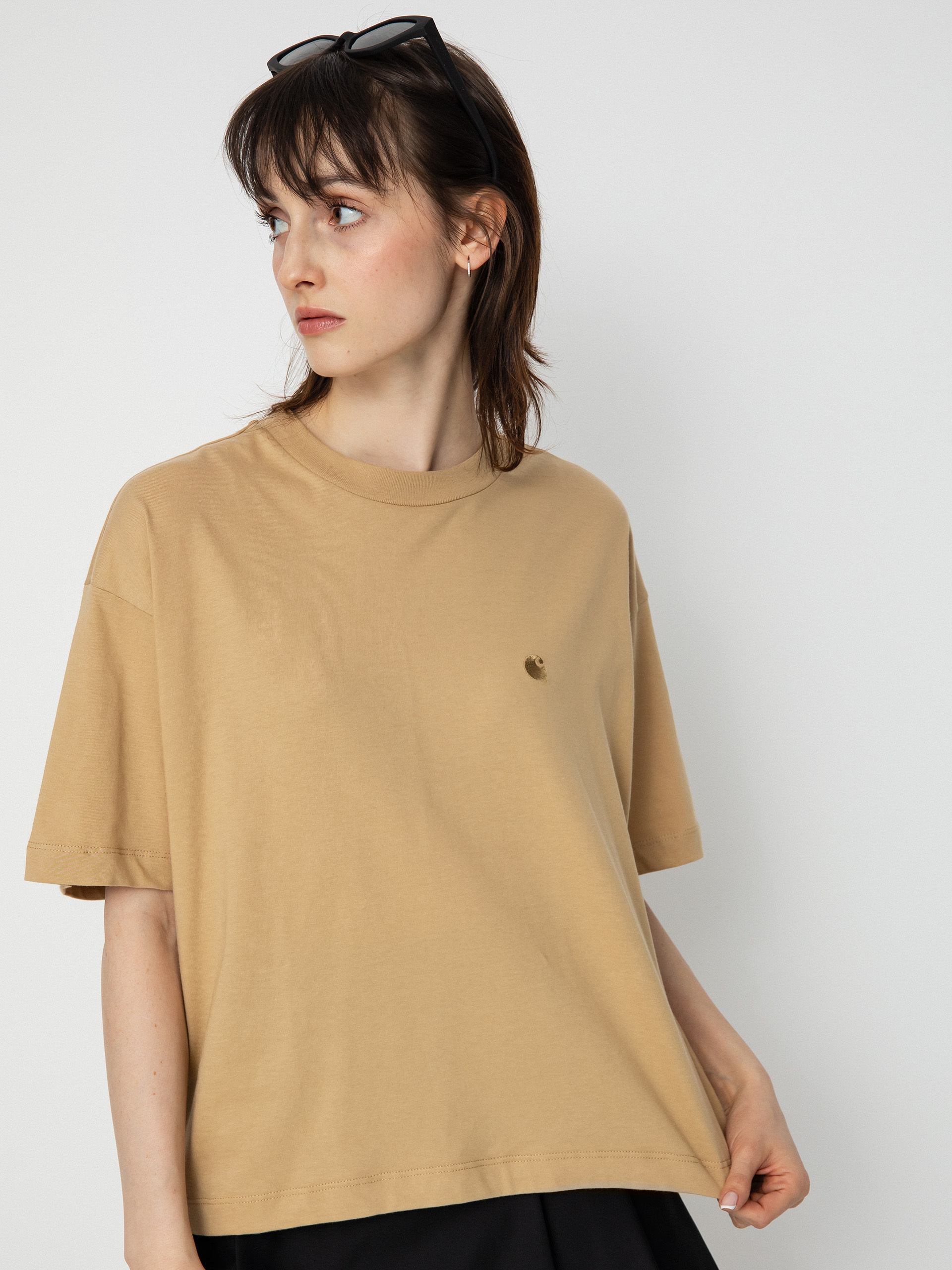 Carhartt WIP Chester T-shirt Wmn (dusty h brown)