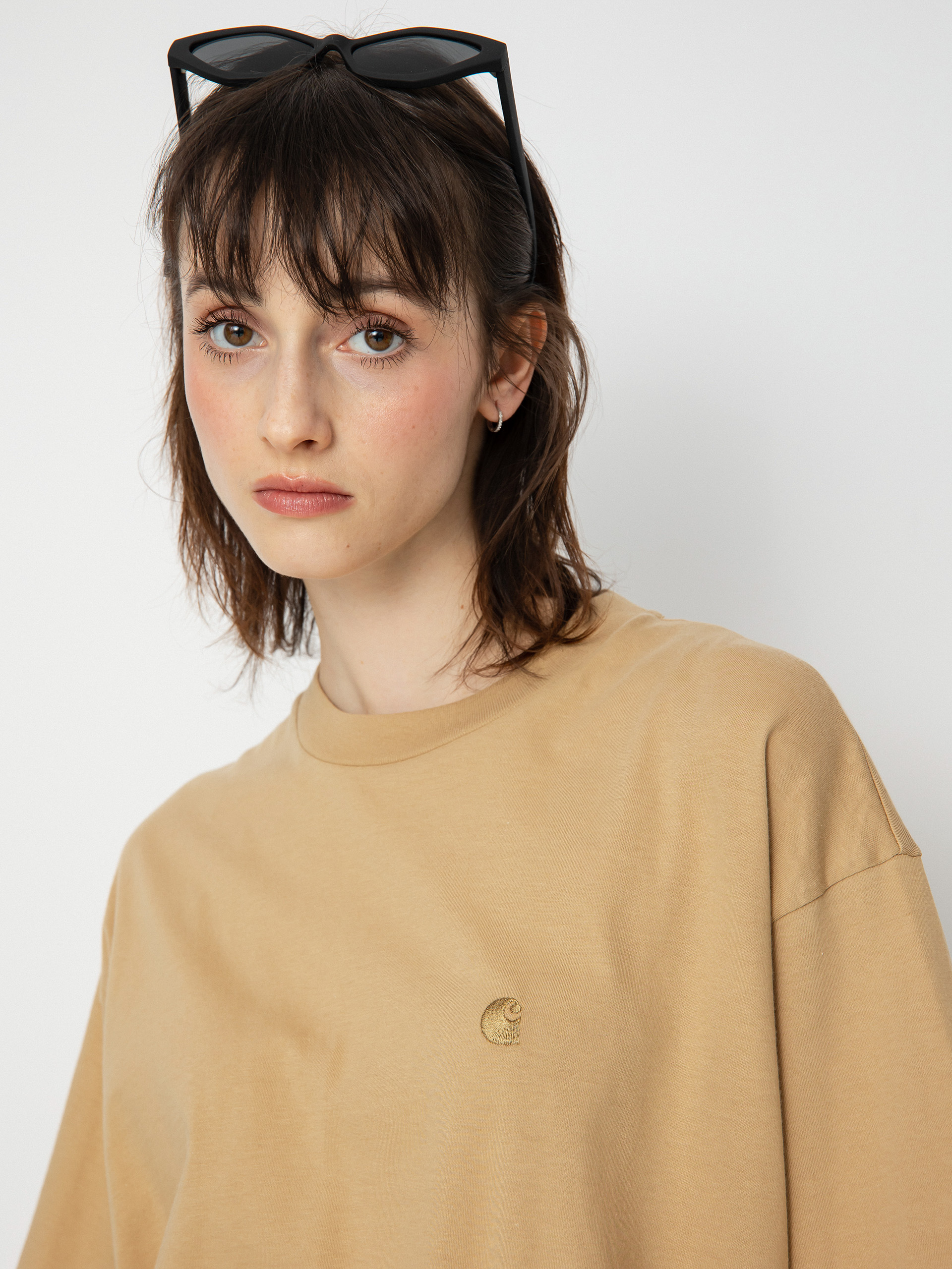 Carhartt WIP Chester T-shirt Wmn (dusty h brown)