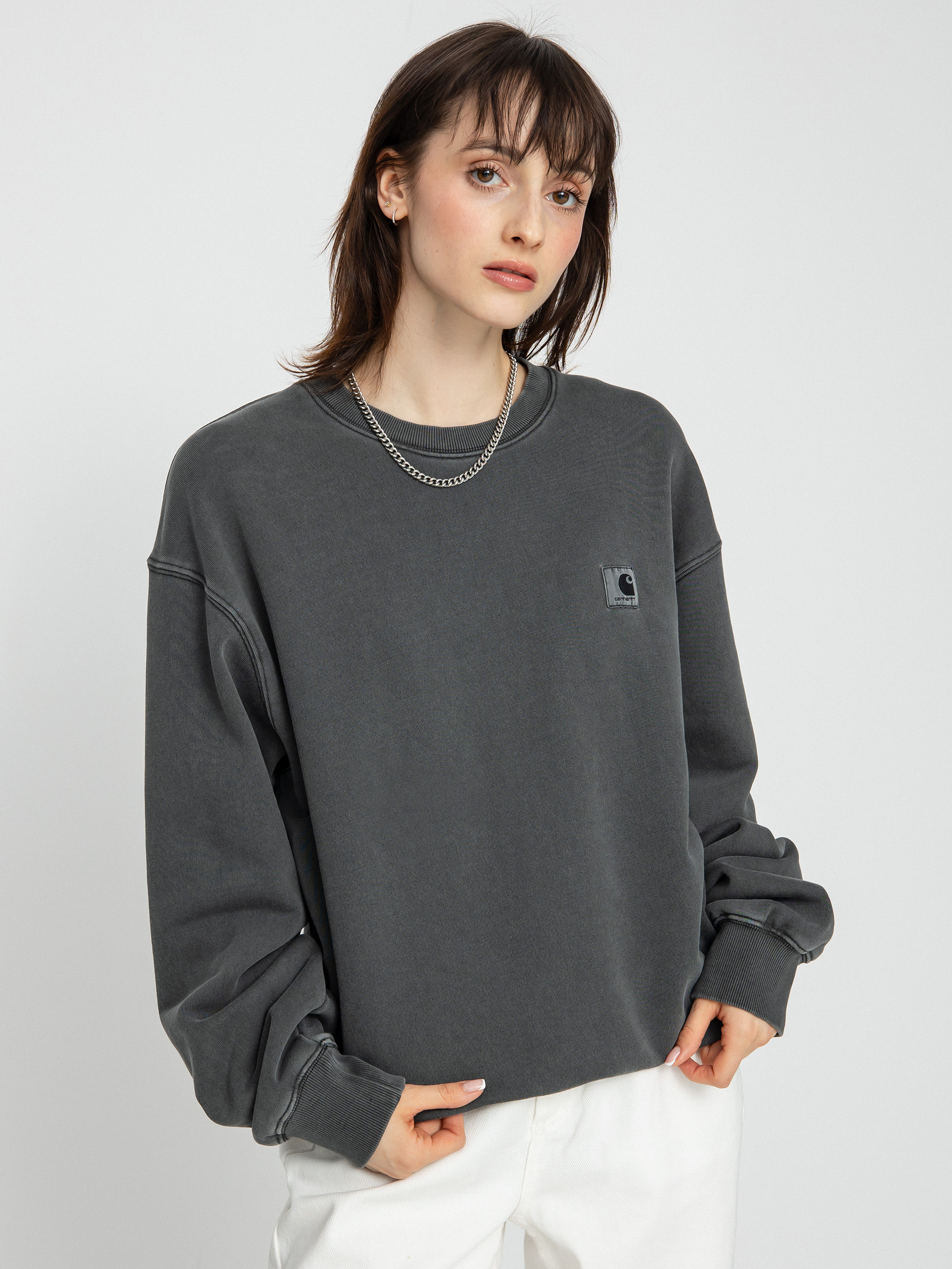 Carhartt WIP Nelson Sweatshirt - grey (yosemite)