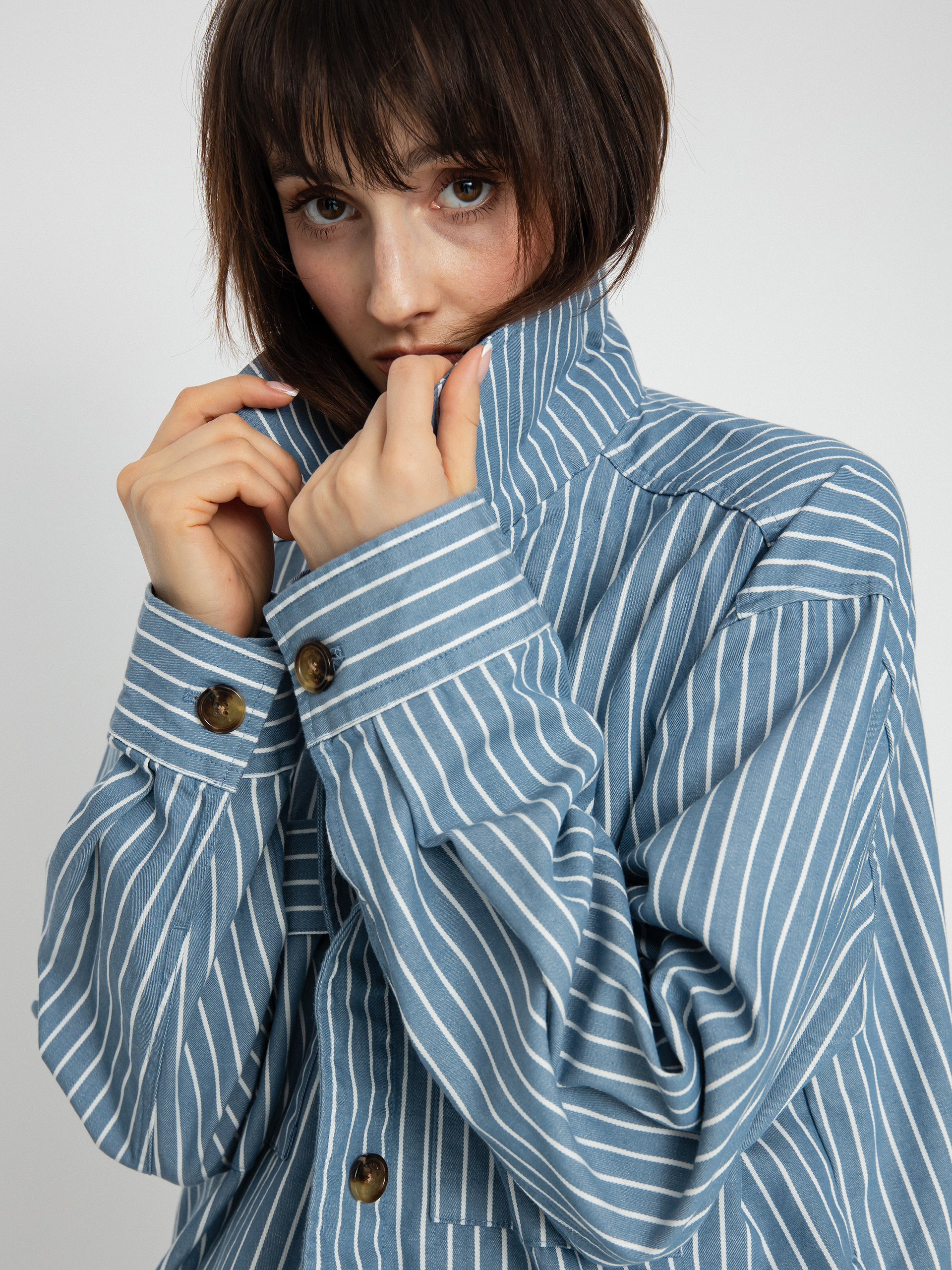 Brixton Stark Trucker Jacke Wmn (blue heaven)