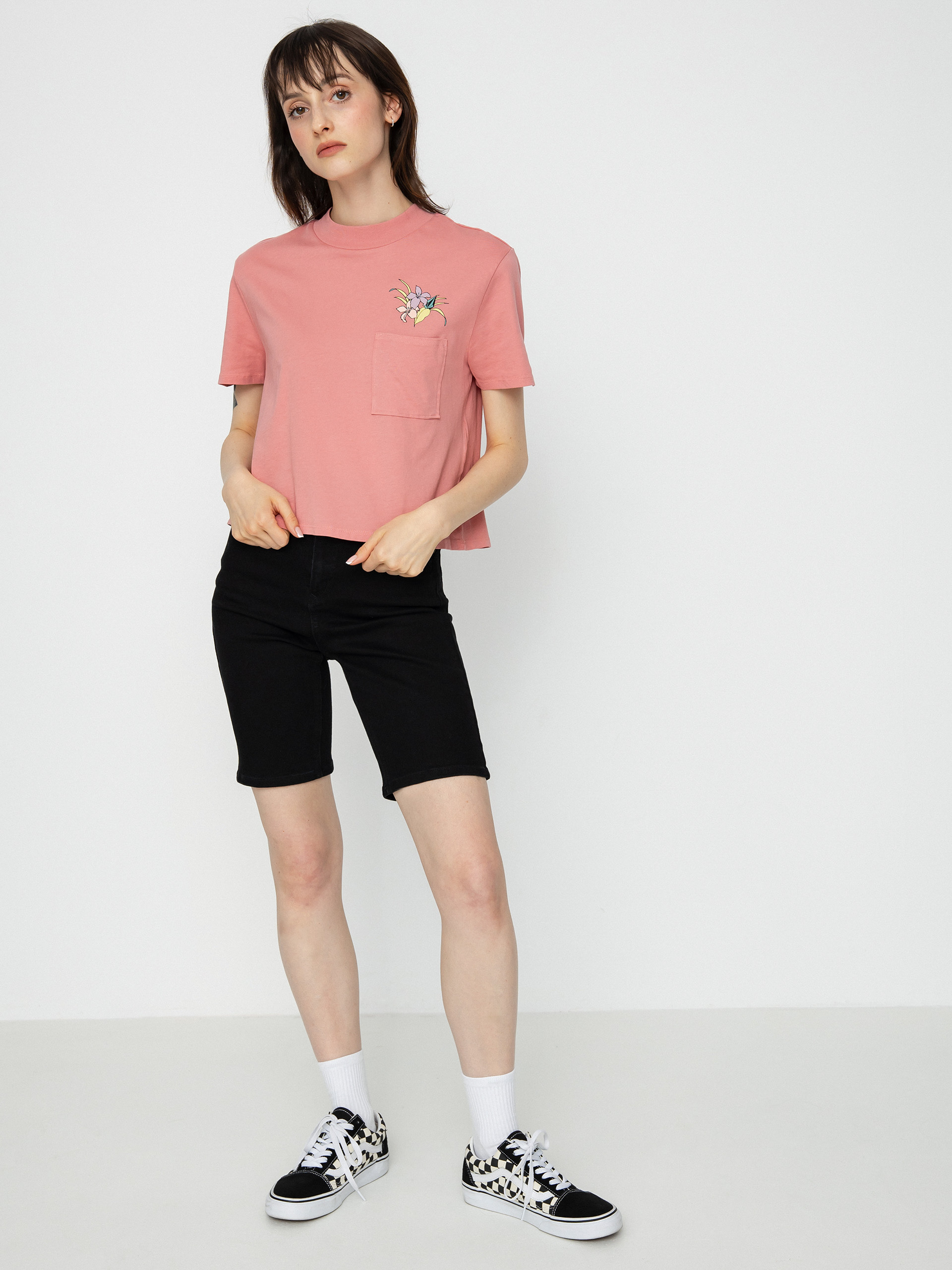 Volcom Pocket Dial T-shirt Wmn (desert pink)