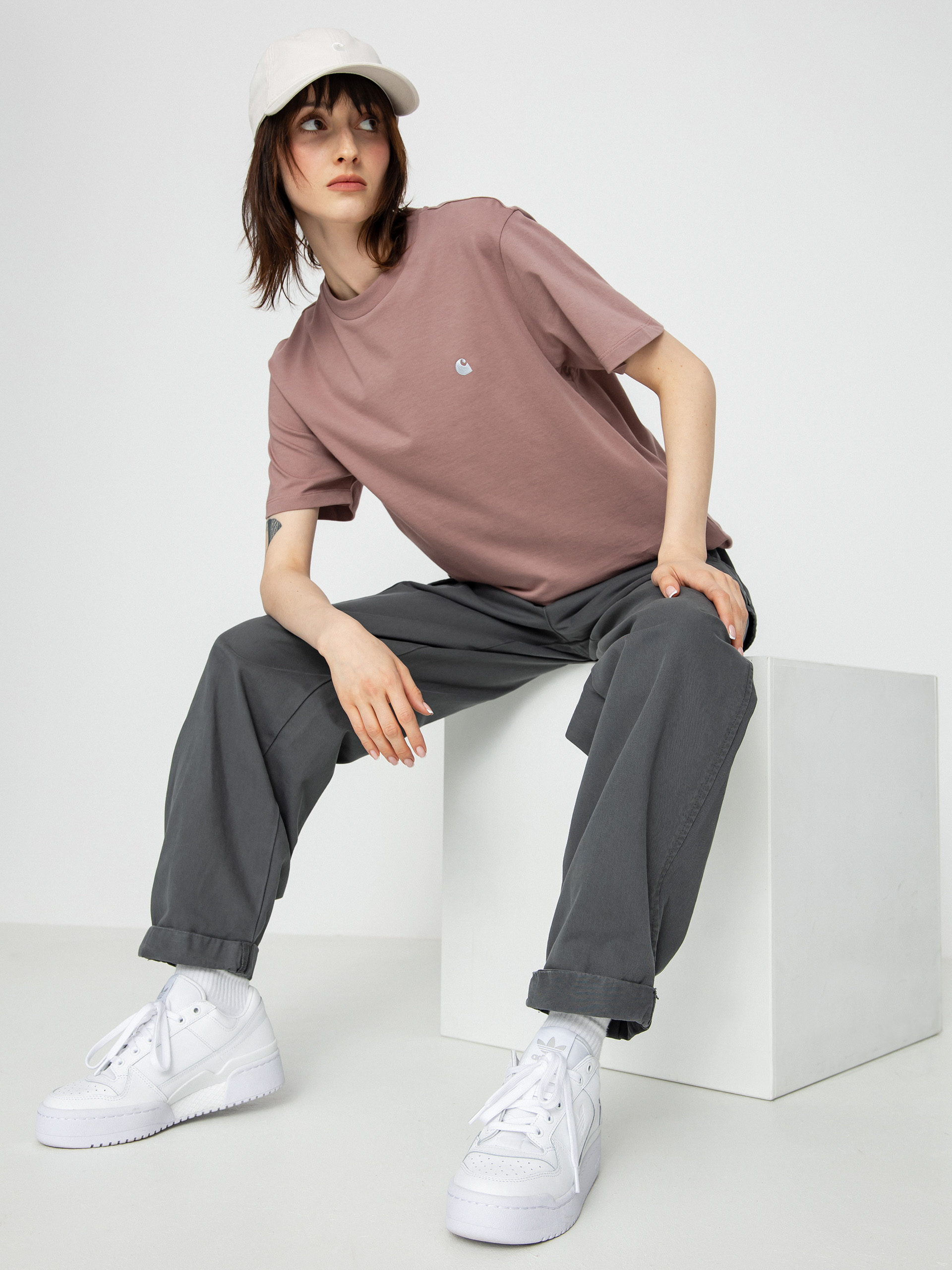 Carhartt WIP Casey T-shirt Wmn (lupinus/silver)