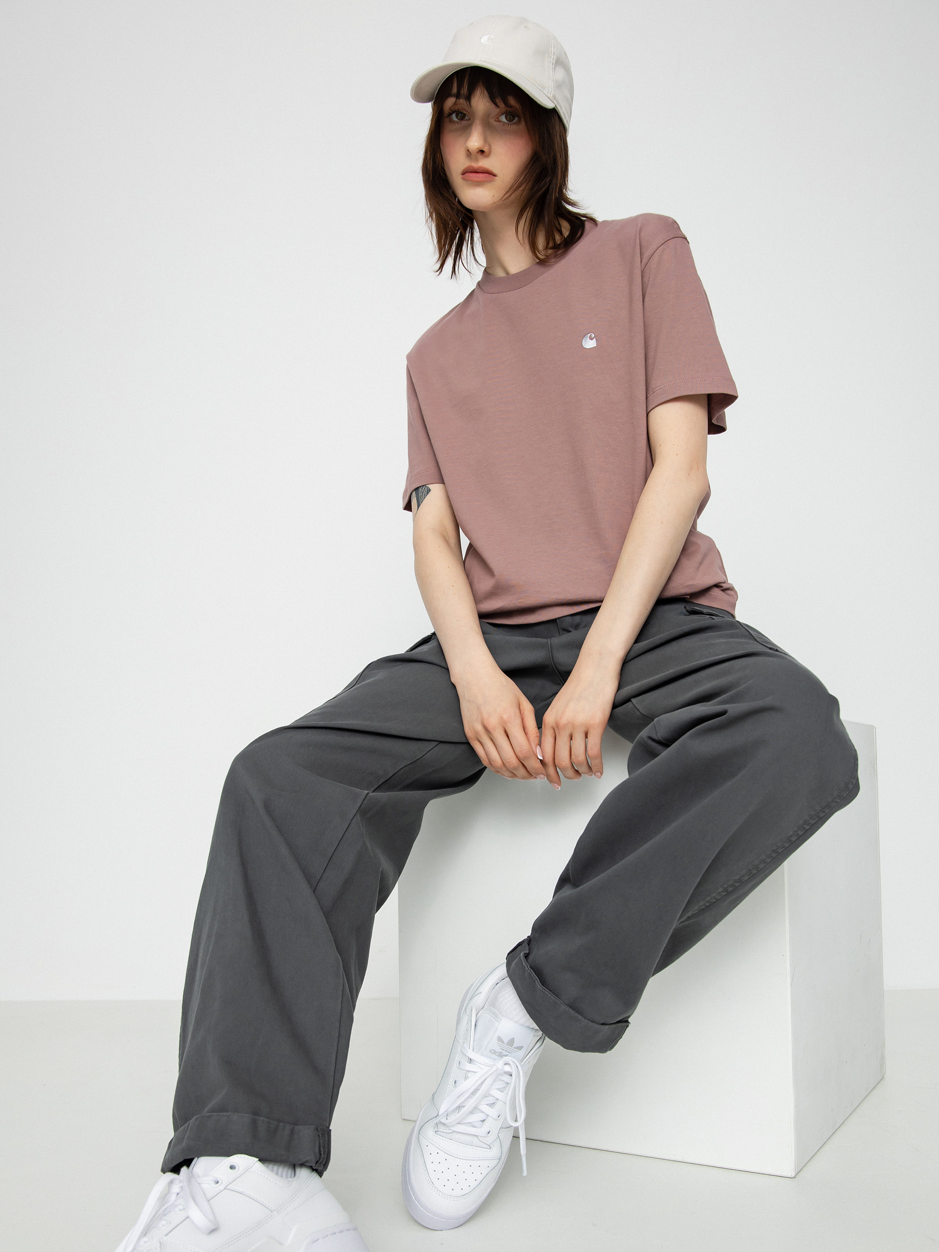 Carhartt WIP Casey T-shirt Wmn (lupinus/silver)