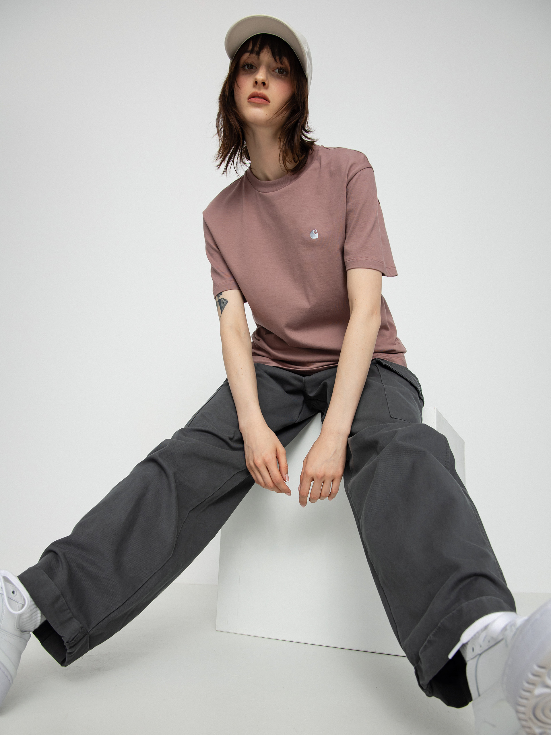 Carhartt WIP Casey T-shirt Wmn (lupinus/silver)
