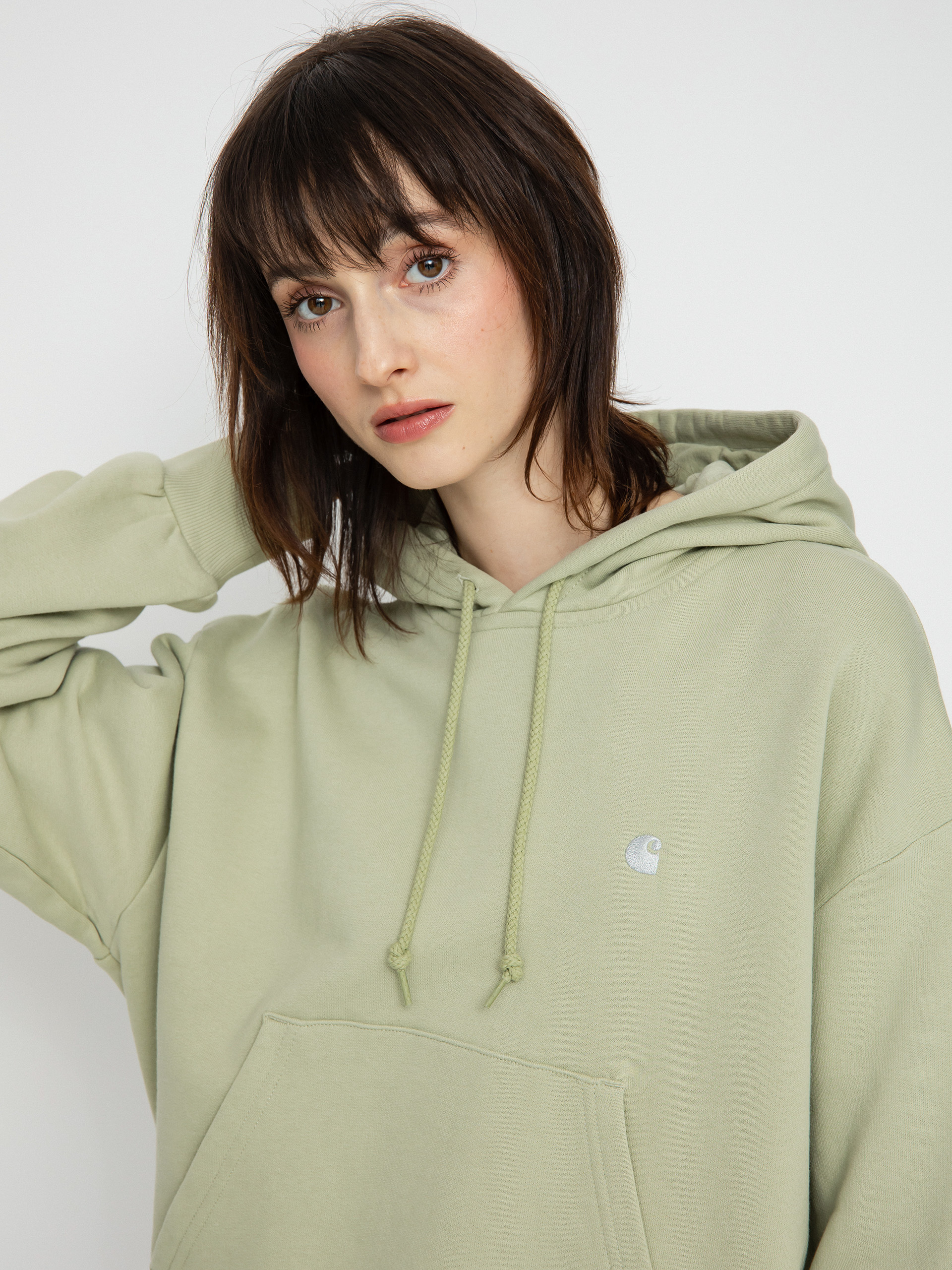 Carhartt WIP Casey HD Hoodie Wmn (agave/silver)