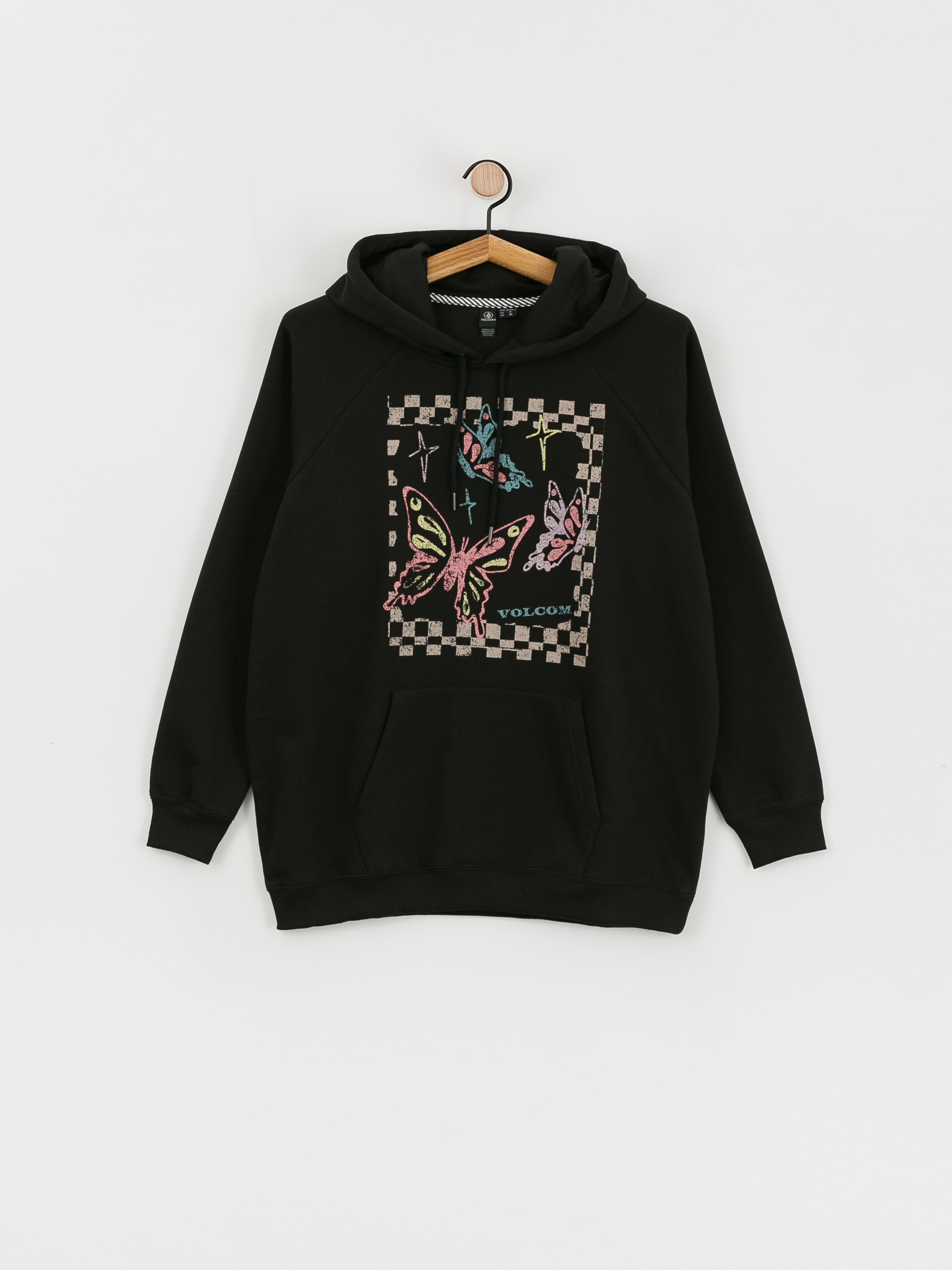 Volcom Truly Stoked Bf HD Hoodie Wmn (black)