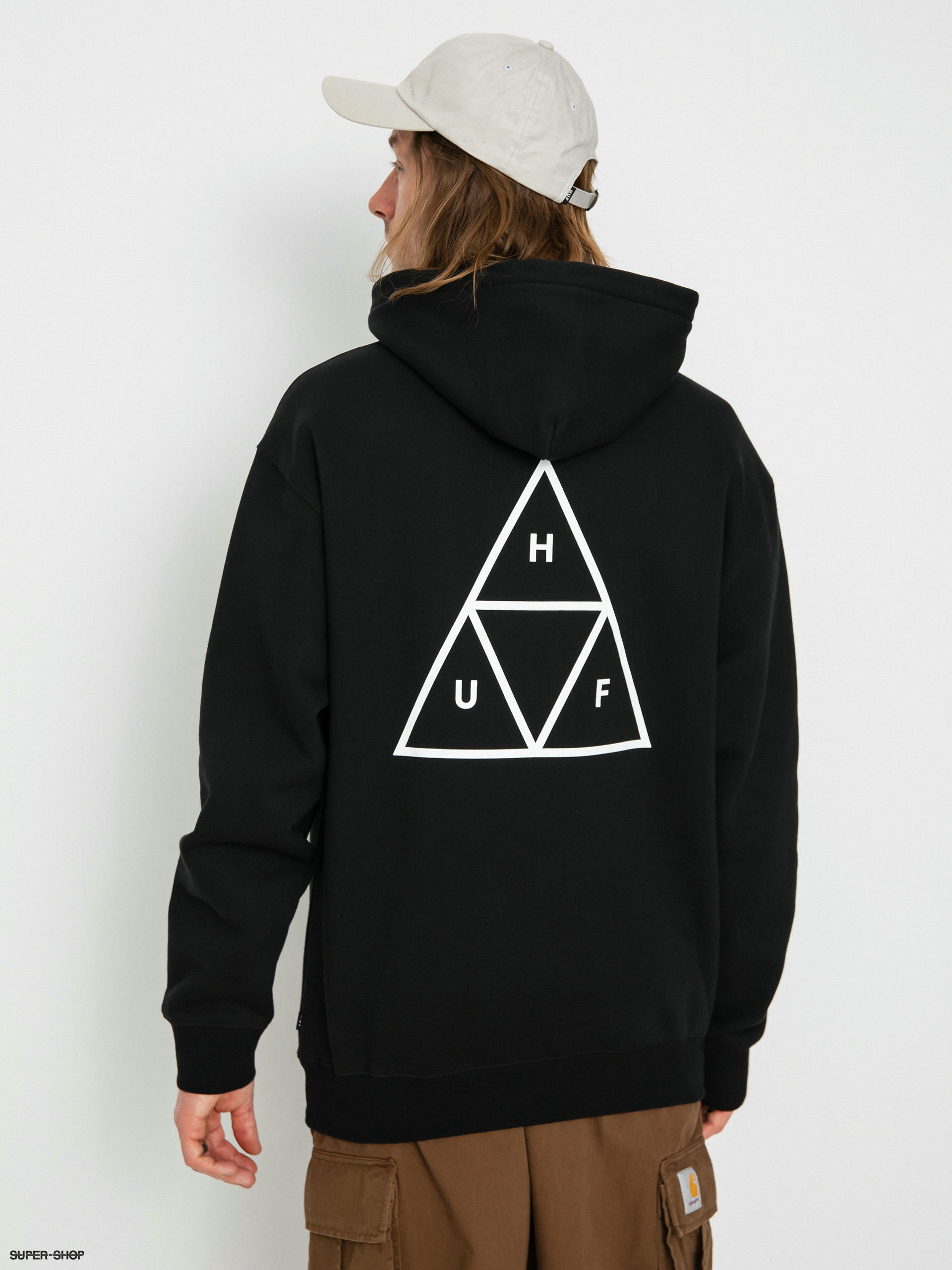 Huf clearance triangle hoodie