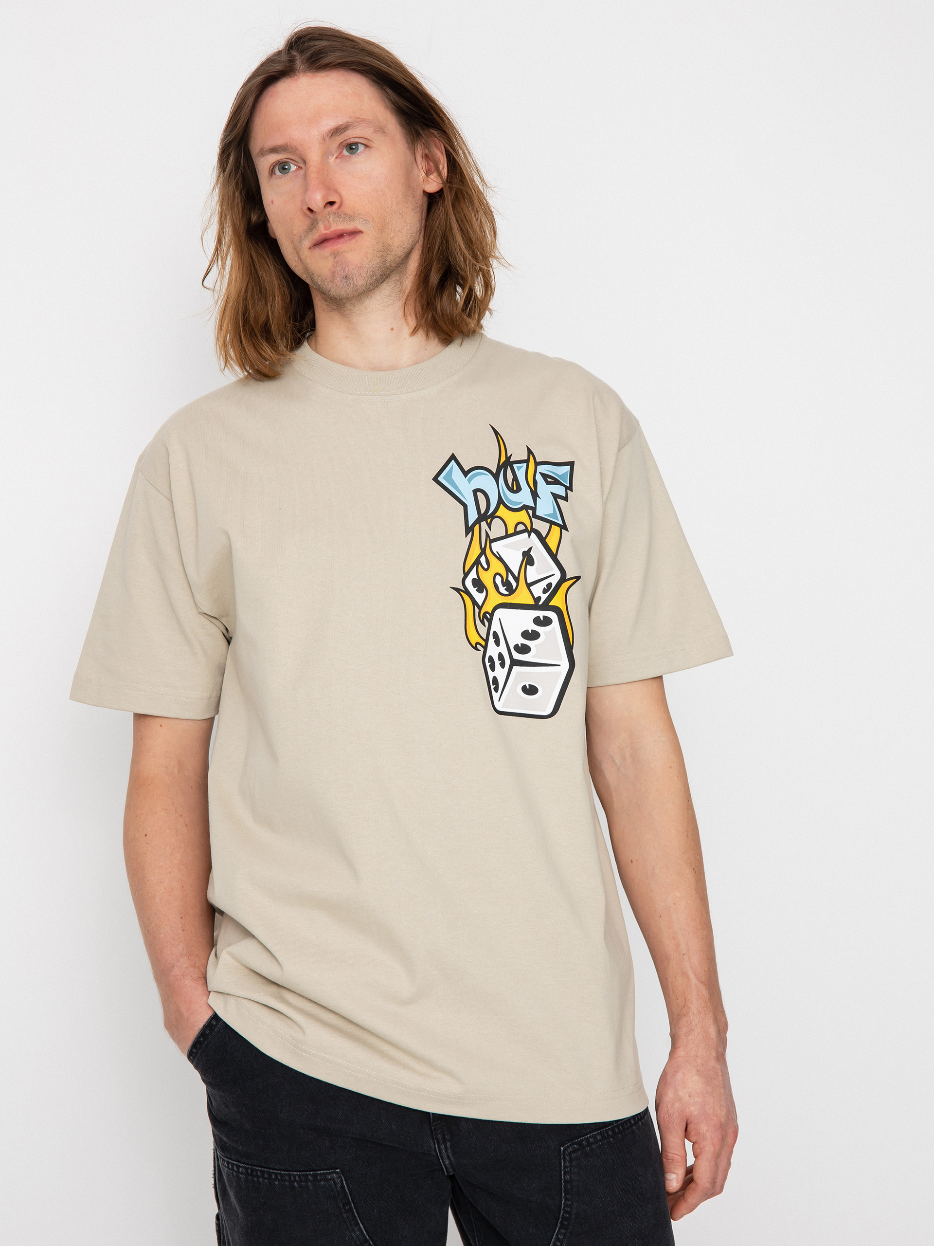 HUF Dicey T-shirt (clay)