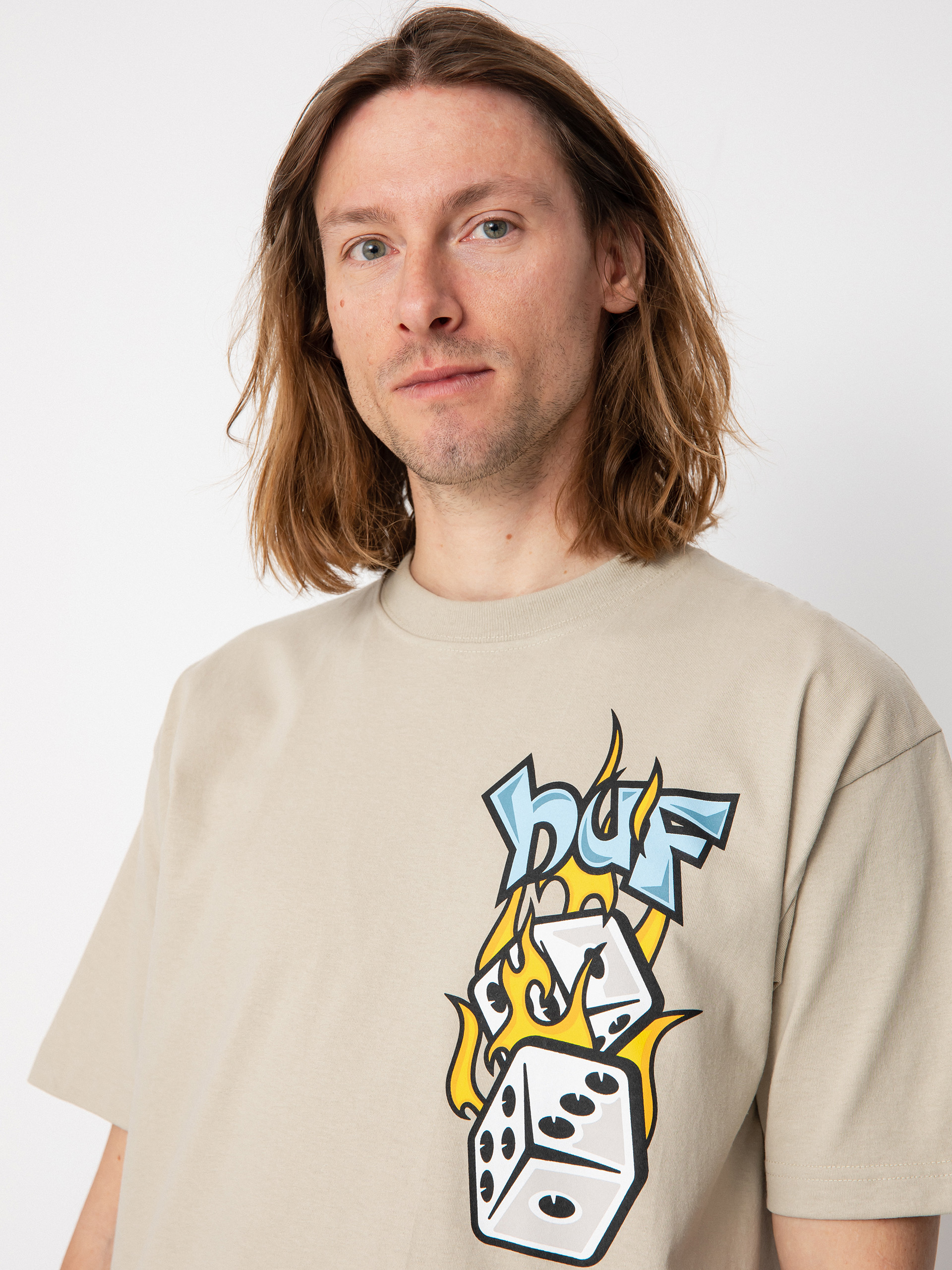 HUF Dicey T-shirt (clay)