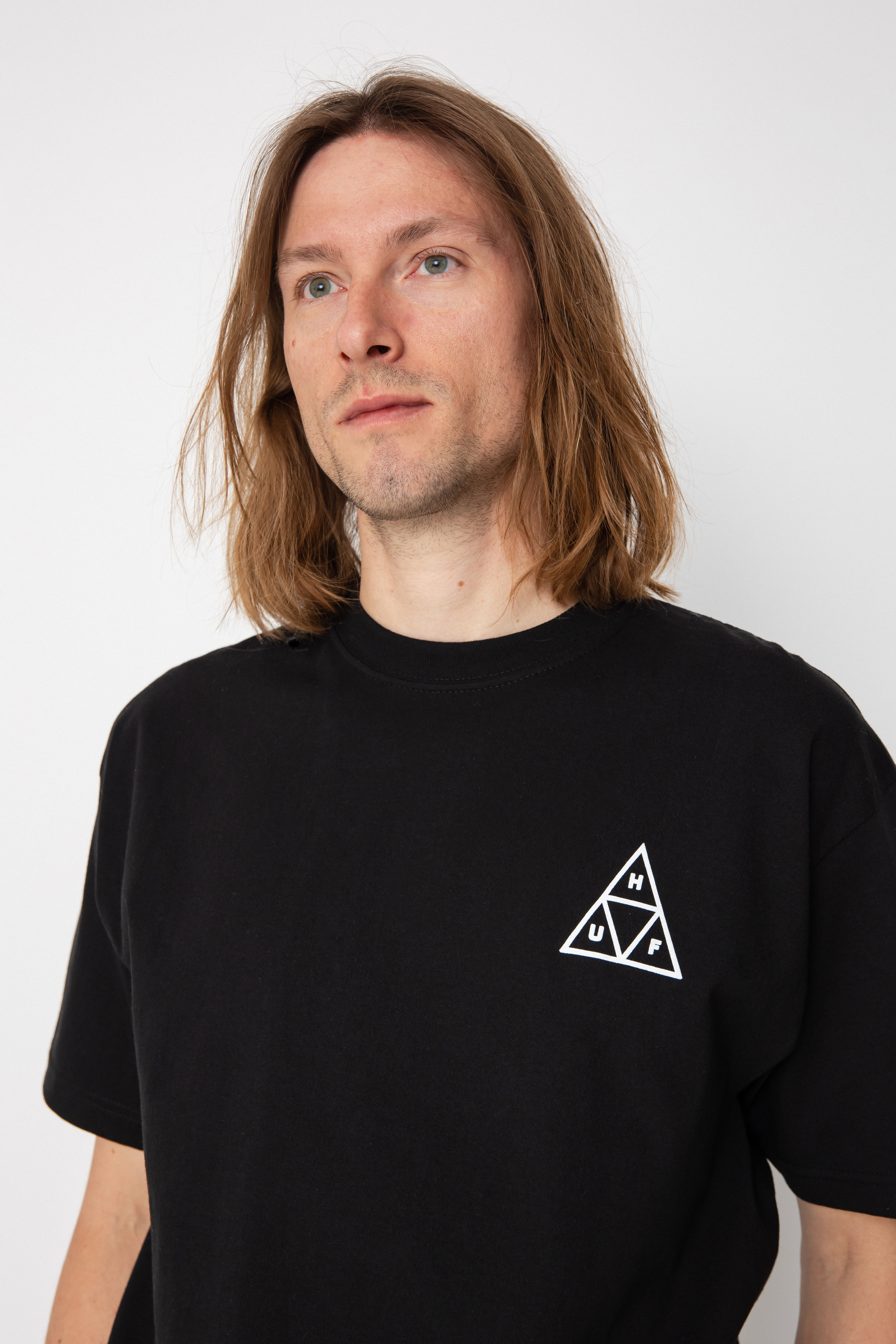 HUF Triple Triangle T-shirt (black)