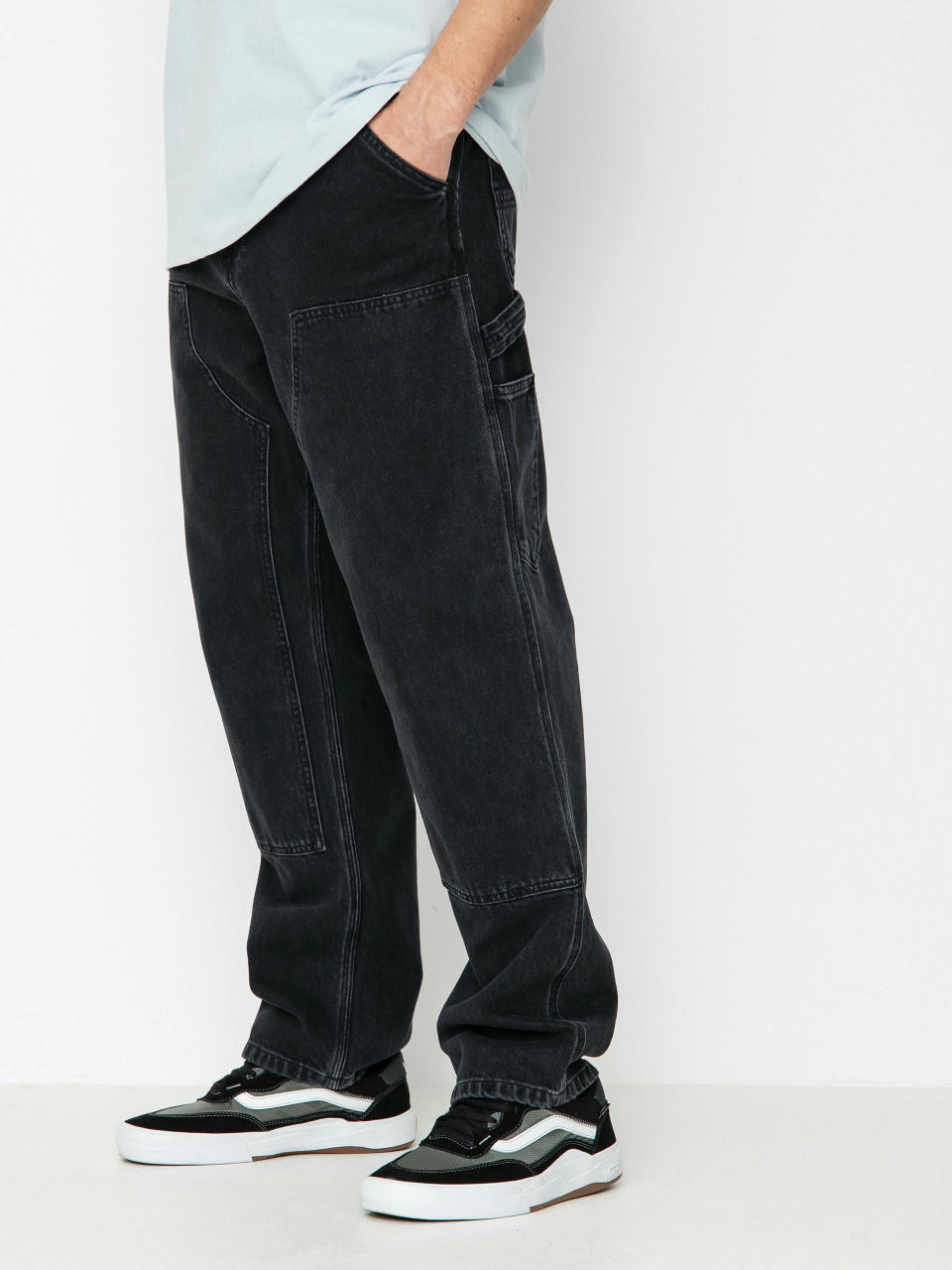 Carhartt WIP Double Knee Pants (black)