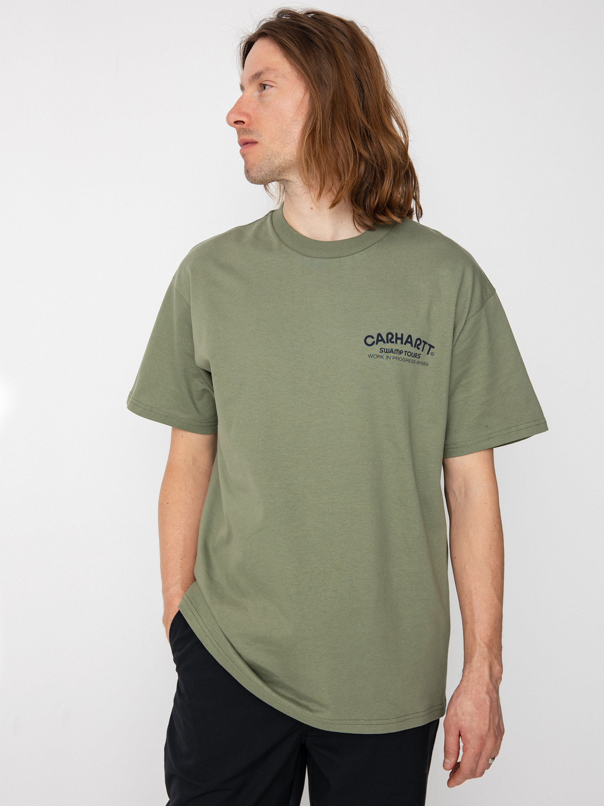 Carhartt WIP Swamp Tours T-shirt - green (dollar green)