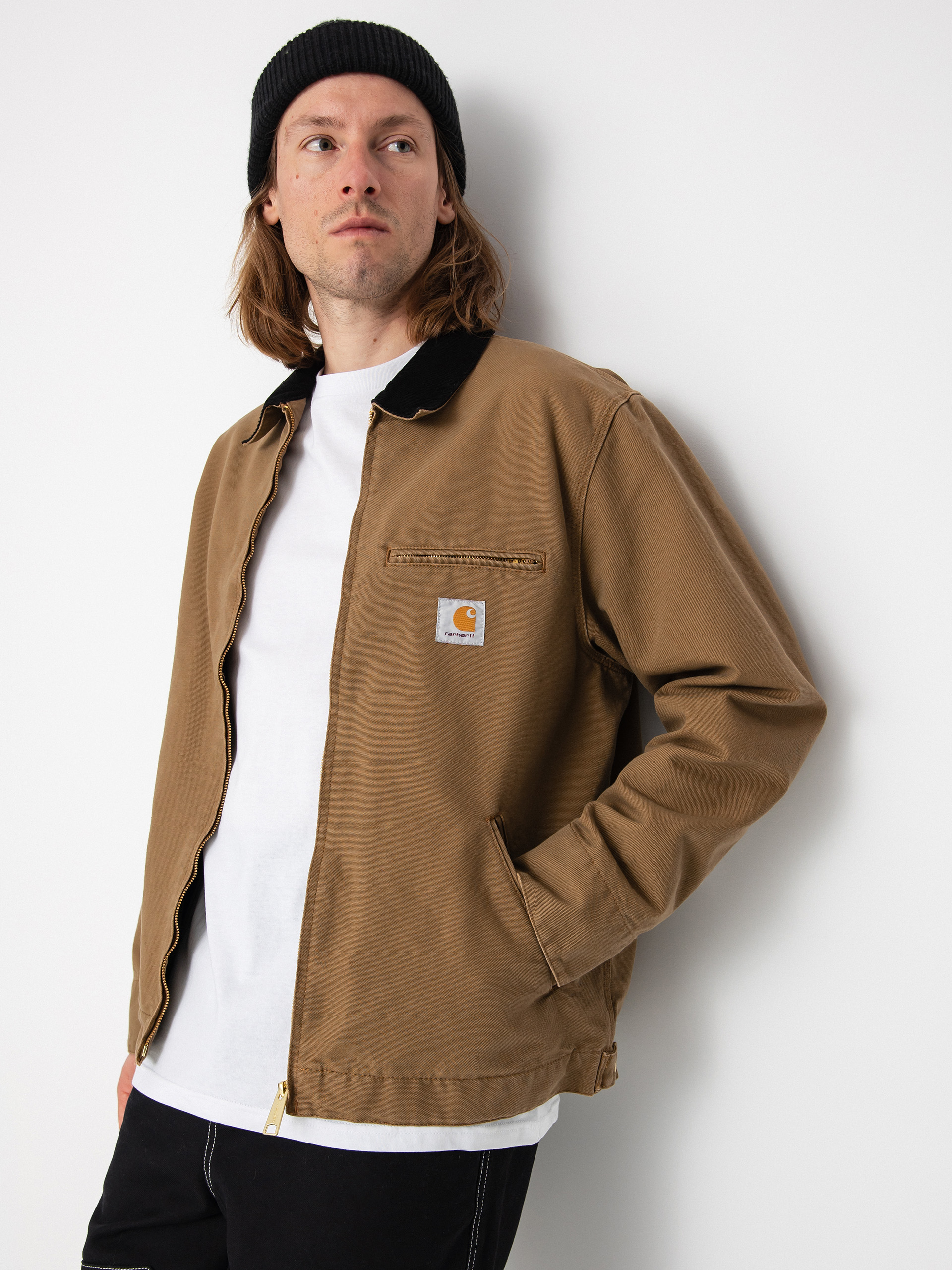 Carhartt WIP Detroit Jacket (hamilton brown/black)