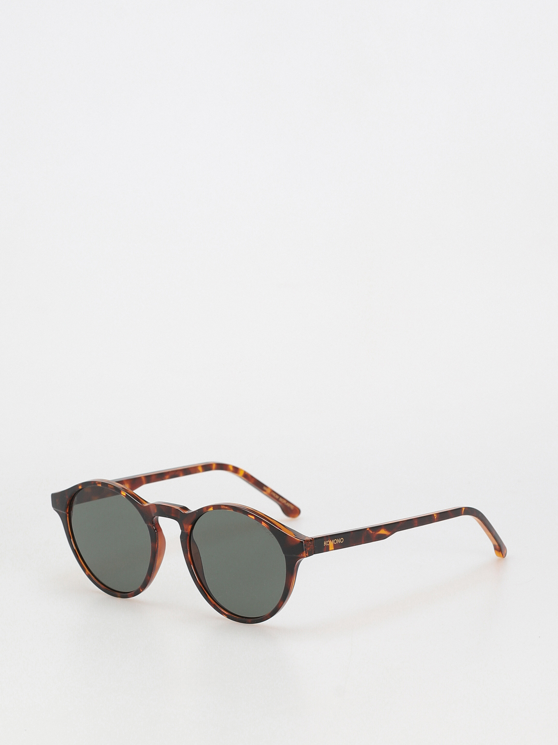 NEW Komono Tortoise Shell Sunglasses with Brown Lenses Round Komono Madison Tortoise Sunglasses - FREE 24h delivery  main image 2