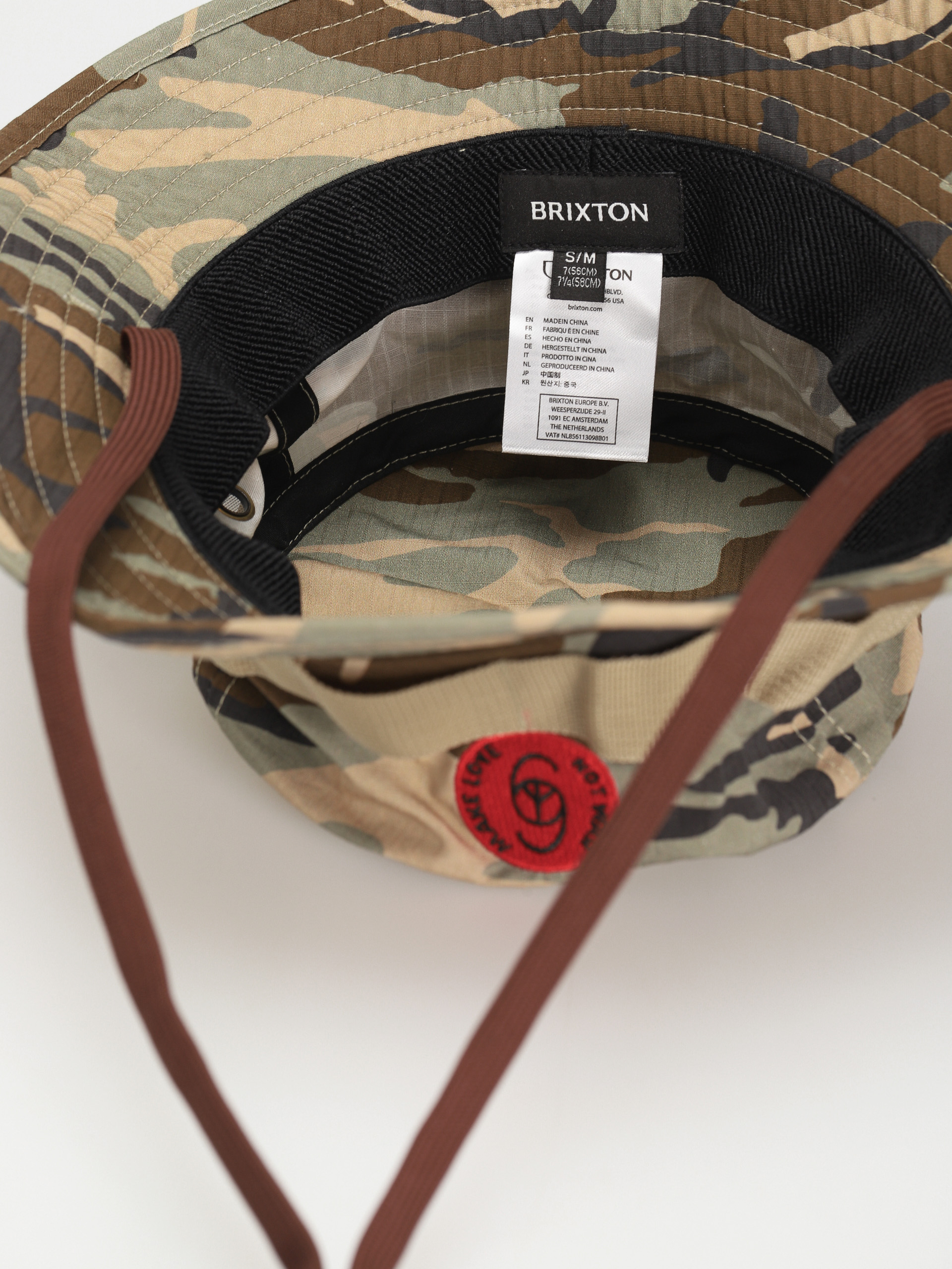 Brixton Love Packable Bucket Hut/schibermütze (camo surplus)