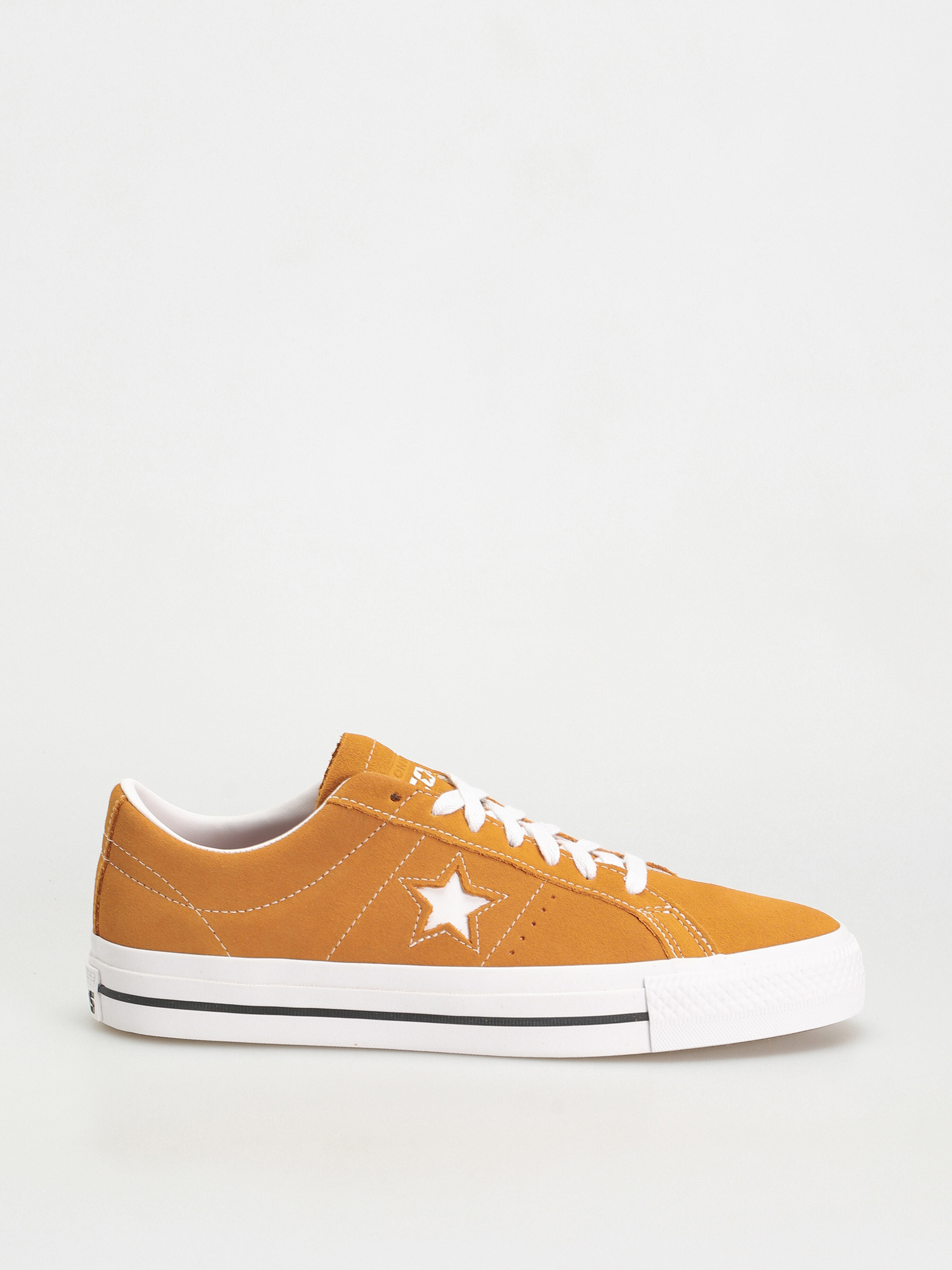 Converse One Star Pro OX Shoes (golden sundial/white)