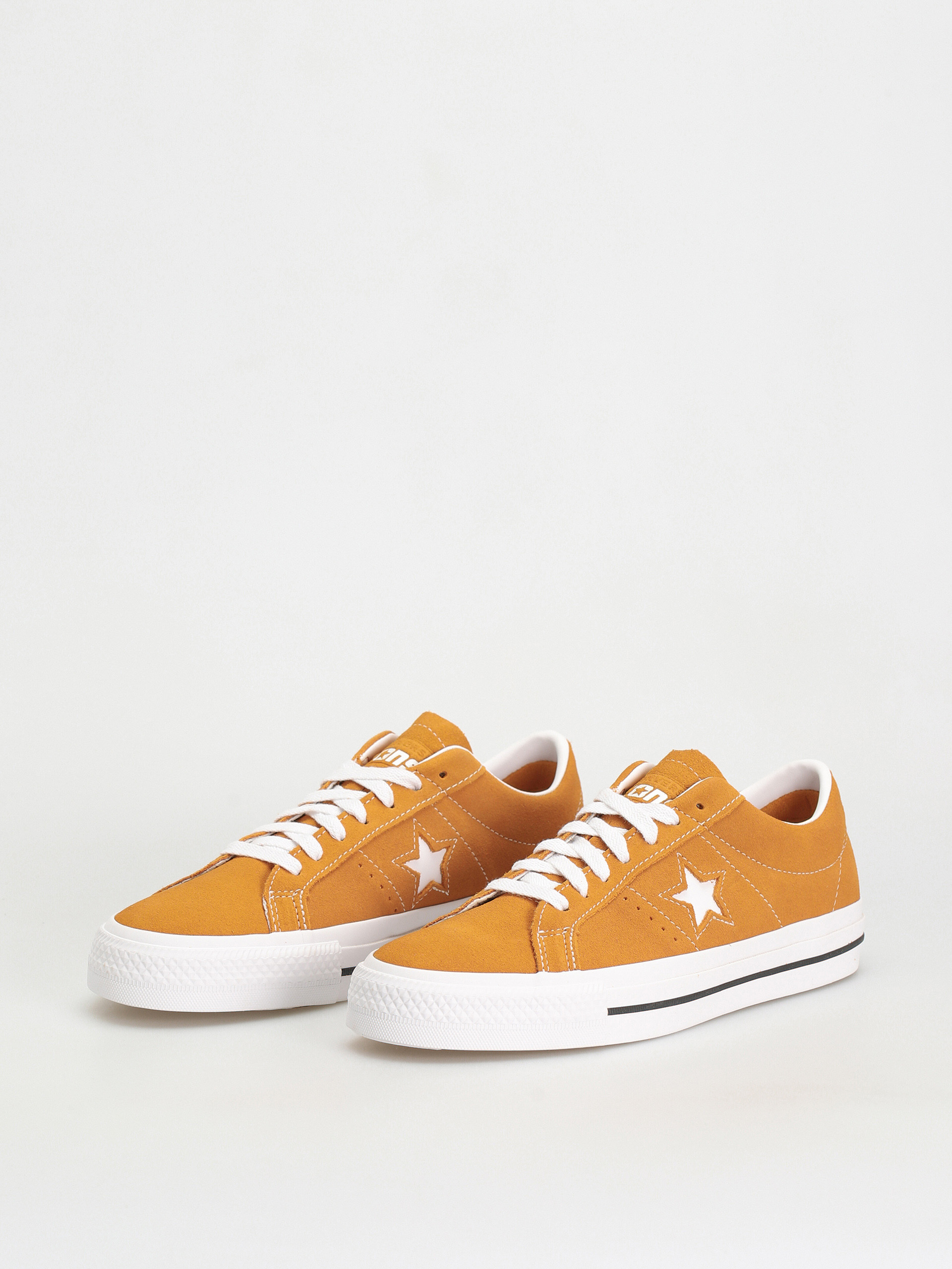 Converse One Star Pro OX Shoes (golden sundial/white)
