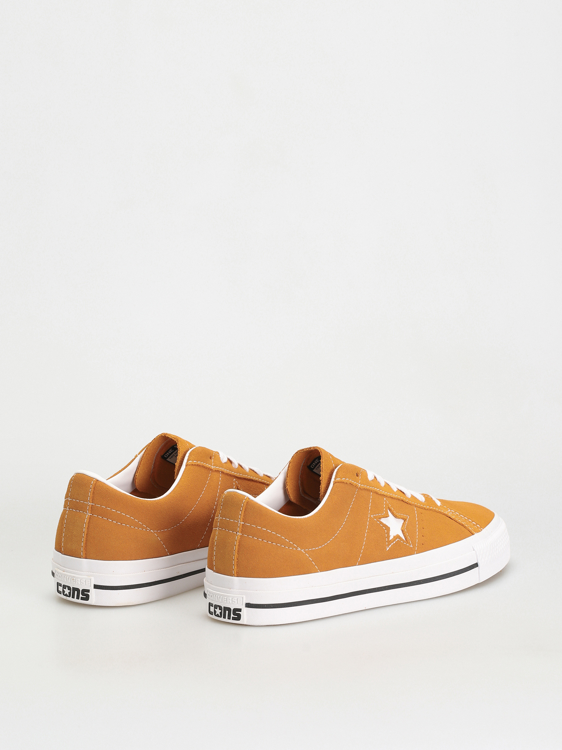 Converse One Star Pro OX Shoes (golden sundial/white)