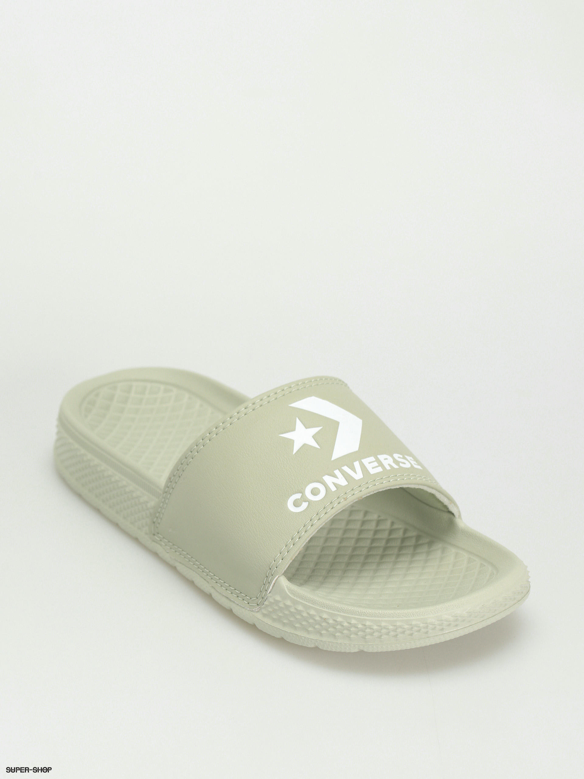 Converse All Star Slide Slip Flip flops green summit sage white