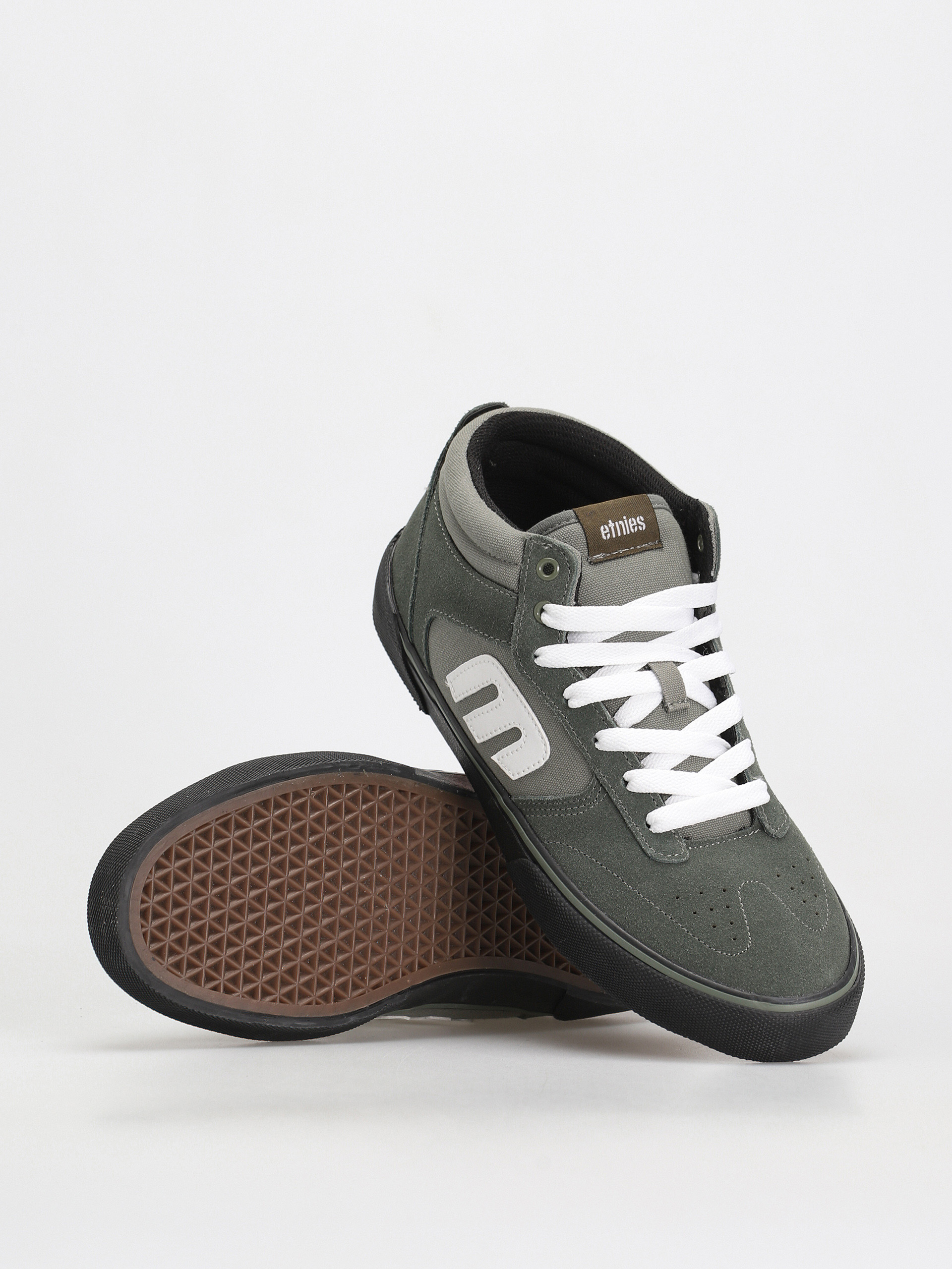 Etnies Windrow Vulc Mid Shoes (green/white/black)