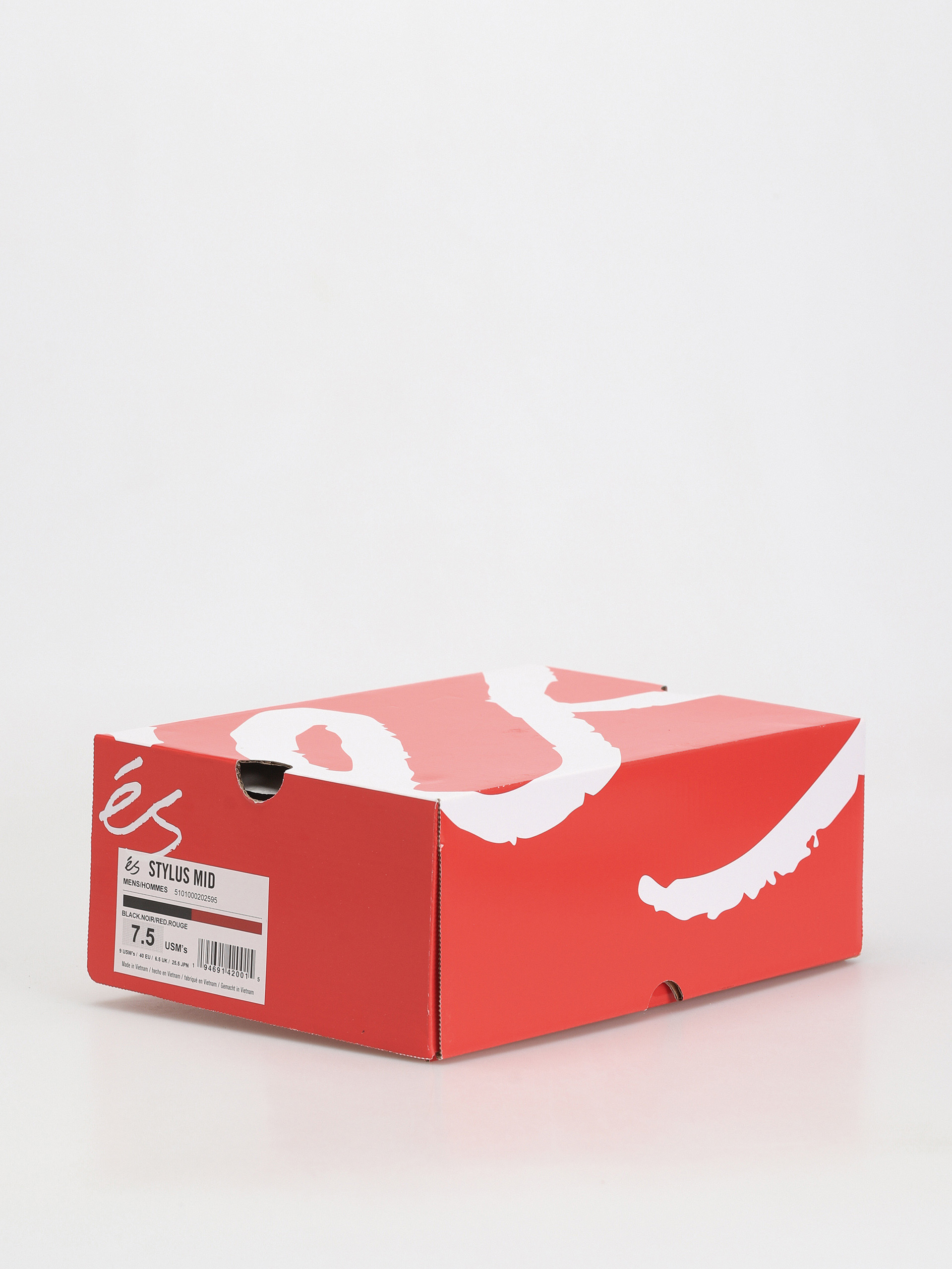eS Stylus Mid Schuhe (black/red)