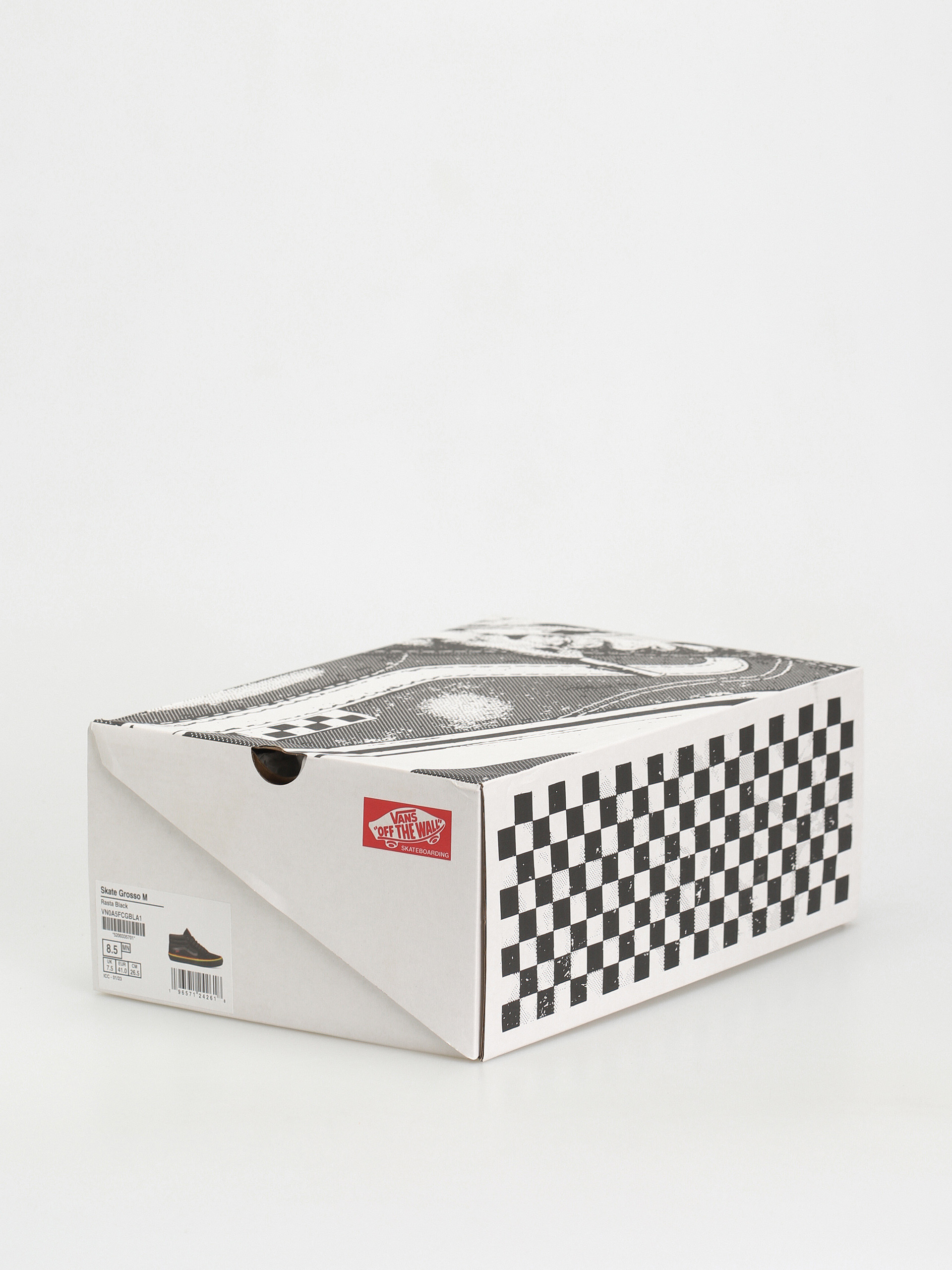 Vans Skate Grosso Mid Shoes (rasta black)