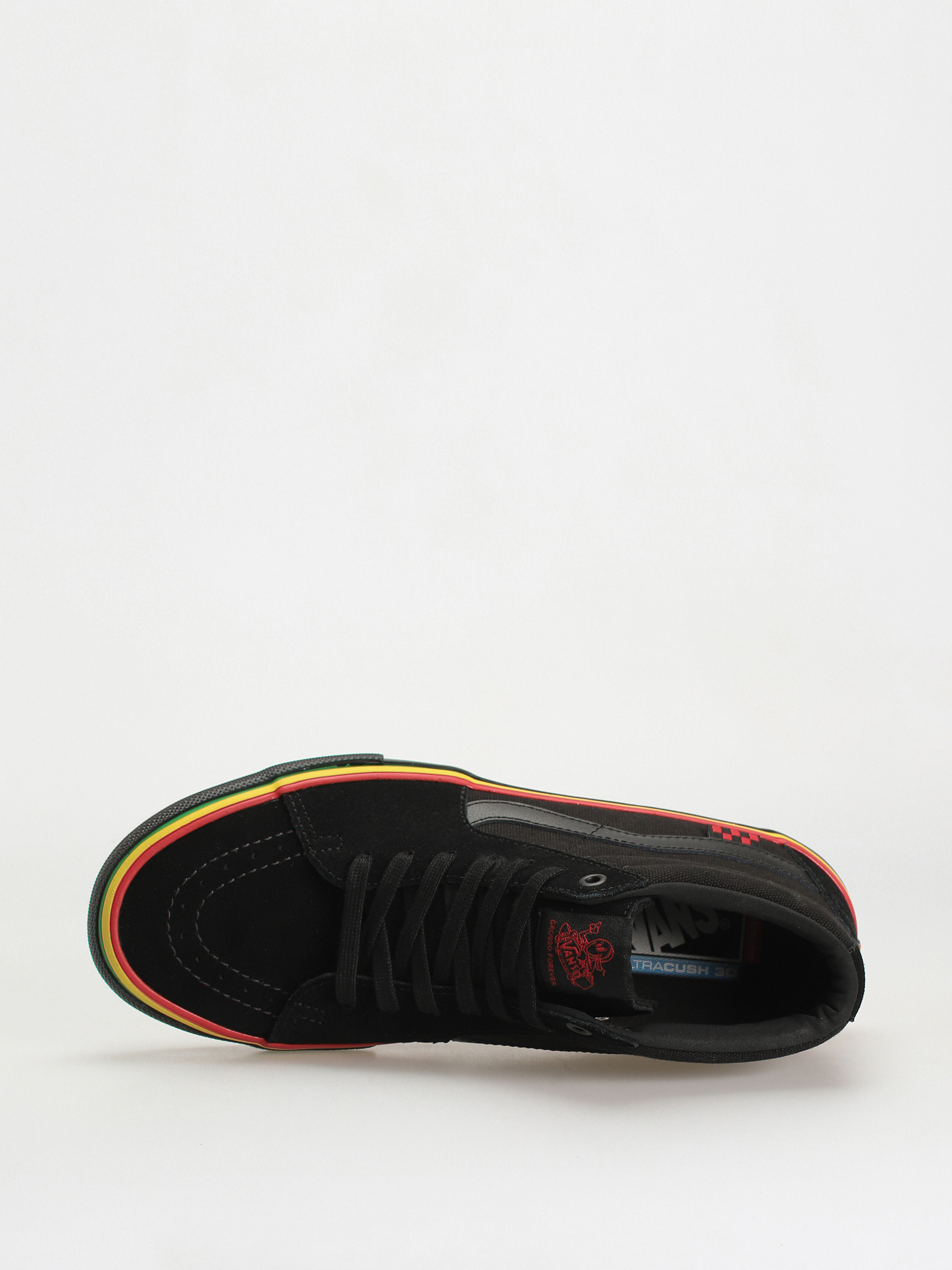 Vans Skate Grosso Mid Shoes (rasta black)